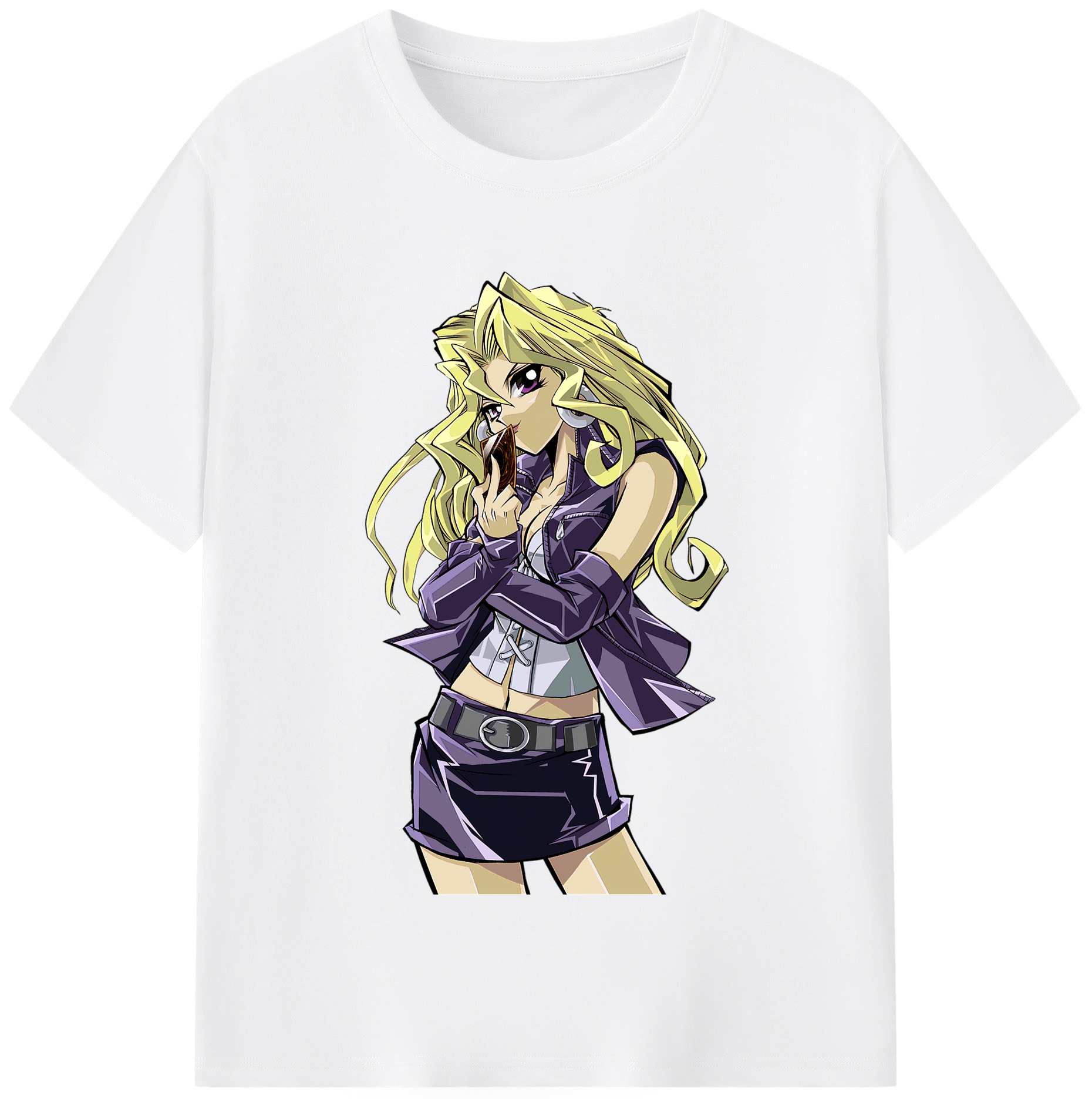 （画像用） 遊☆戯☆王 Yu-Gi-Oh! 綿100％半袖Tシャツ（フロントプリント）