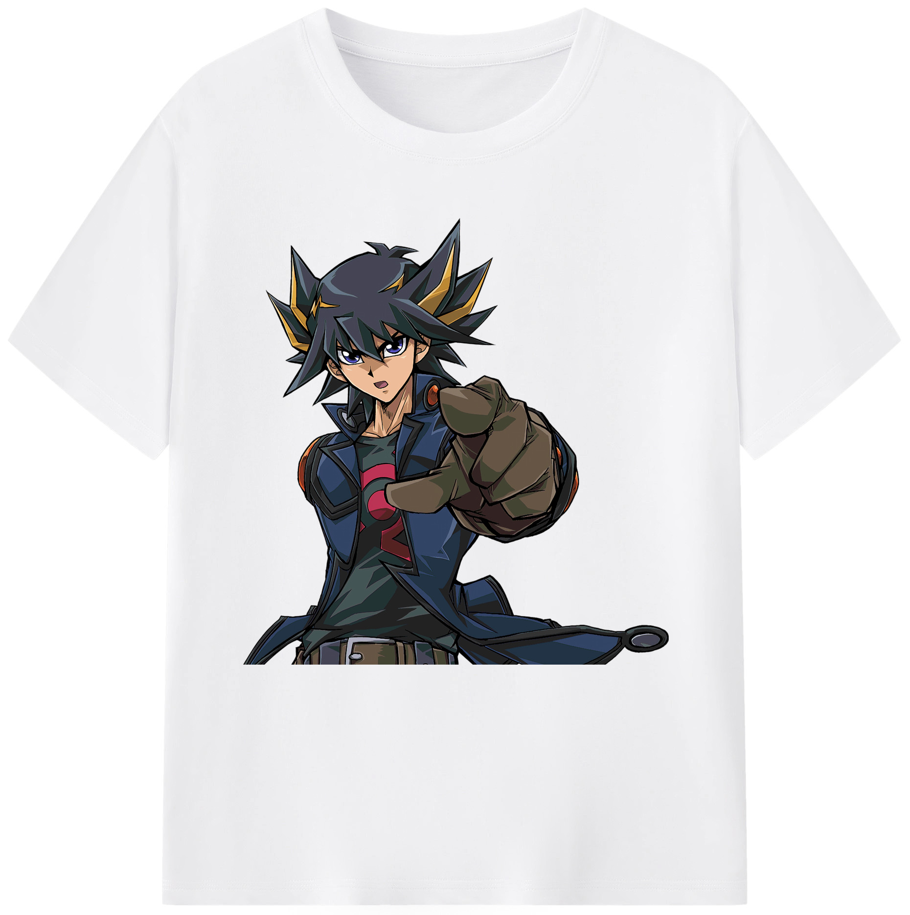 （画像用） 遊☆戯☆王 Yu-Gi-Oh! 綿100％半袖Tシャツ（フロントプリント）