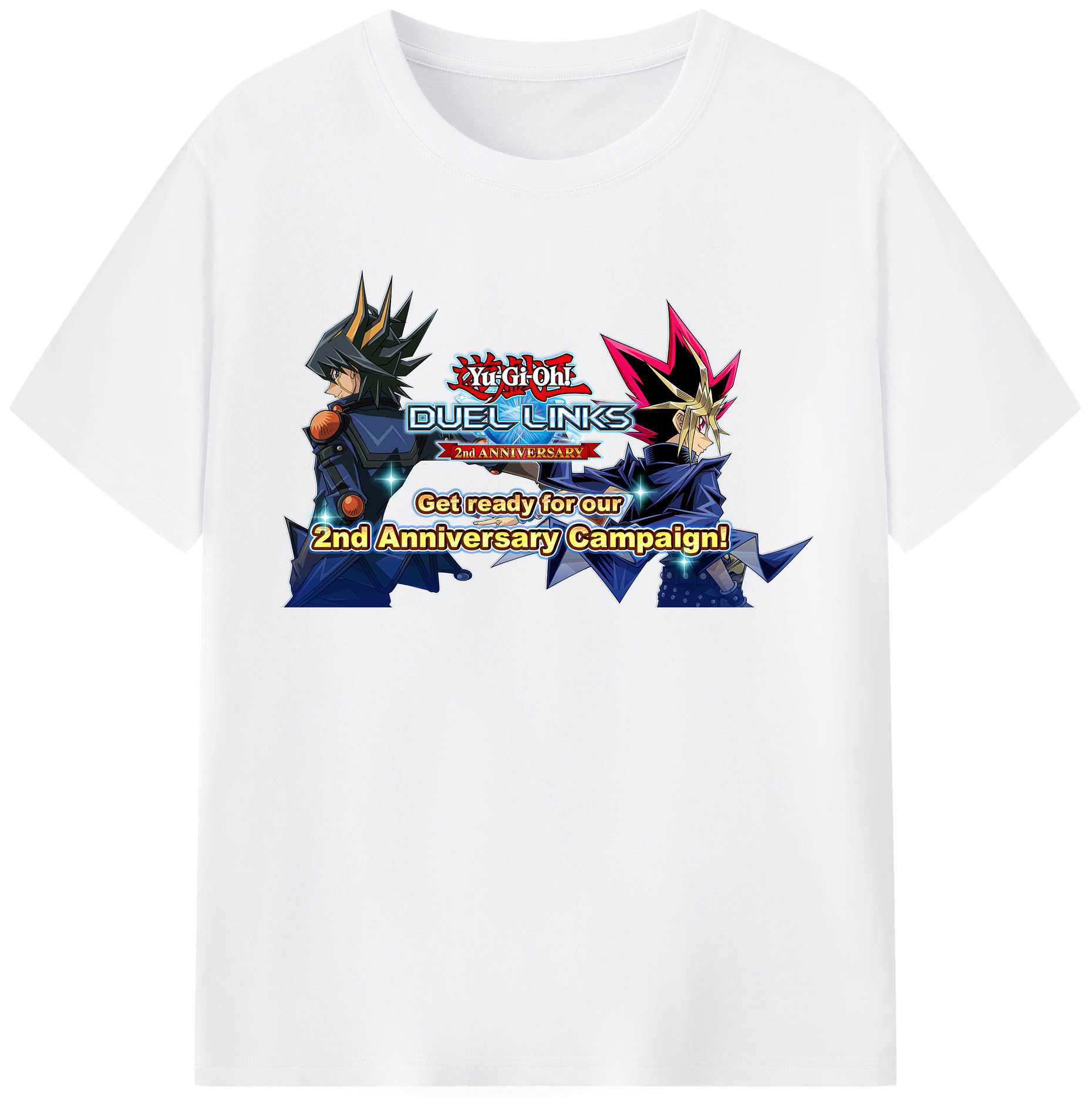 （画像用） 遊☆戯☆王 Yu-Gi-Oh! 綿100％半袖Tシャツ（フロントプリント）