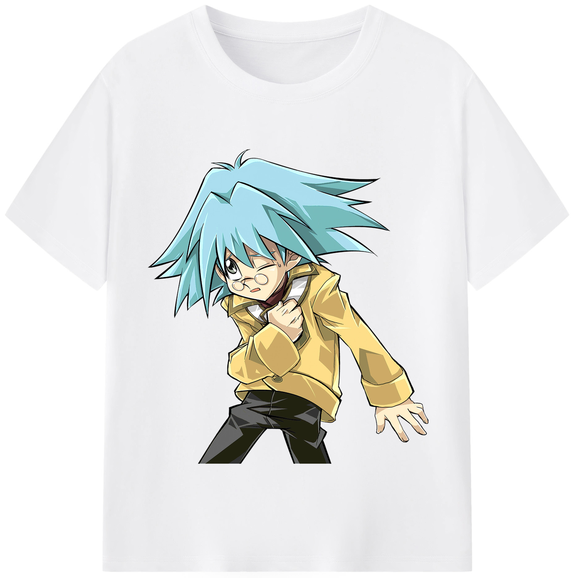 （画像用） 遊☆戯☆王 Yu-Gi-Oh! 綿100％半袖Tシャツ（フロントプリント）