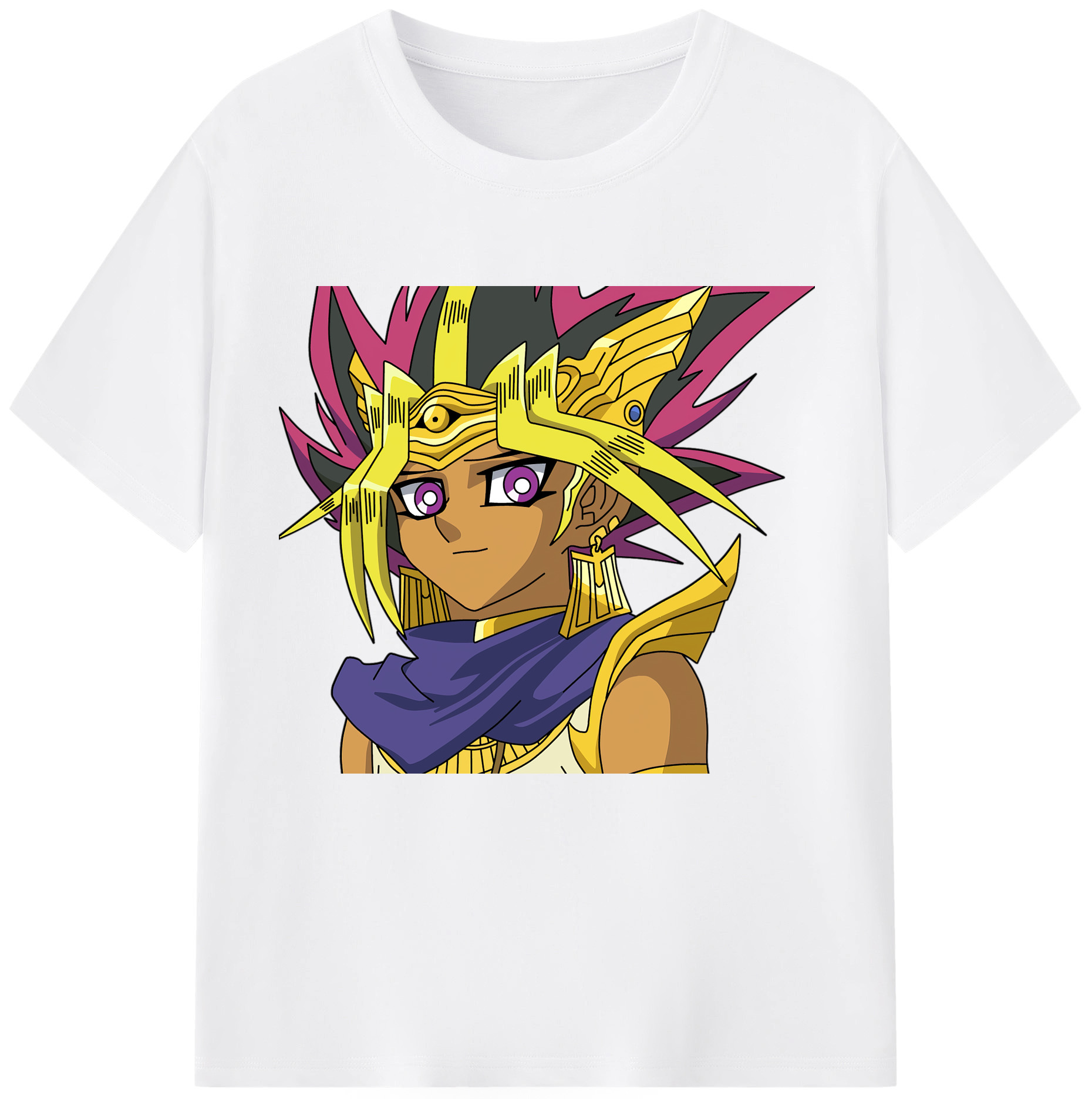 （画像用） 遊☆戯☆王 Yu-Gi-Oh! 綿100％半袖Tシャツ（フロントプリント）