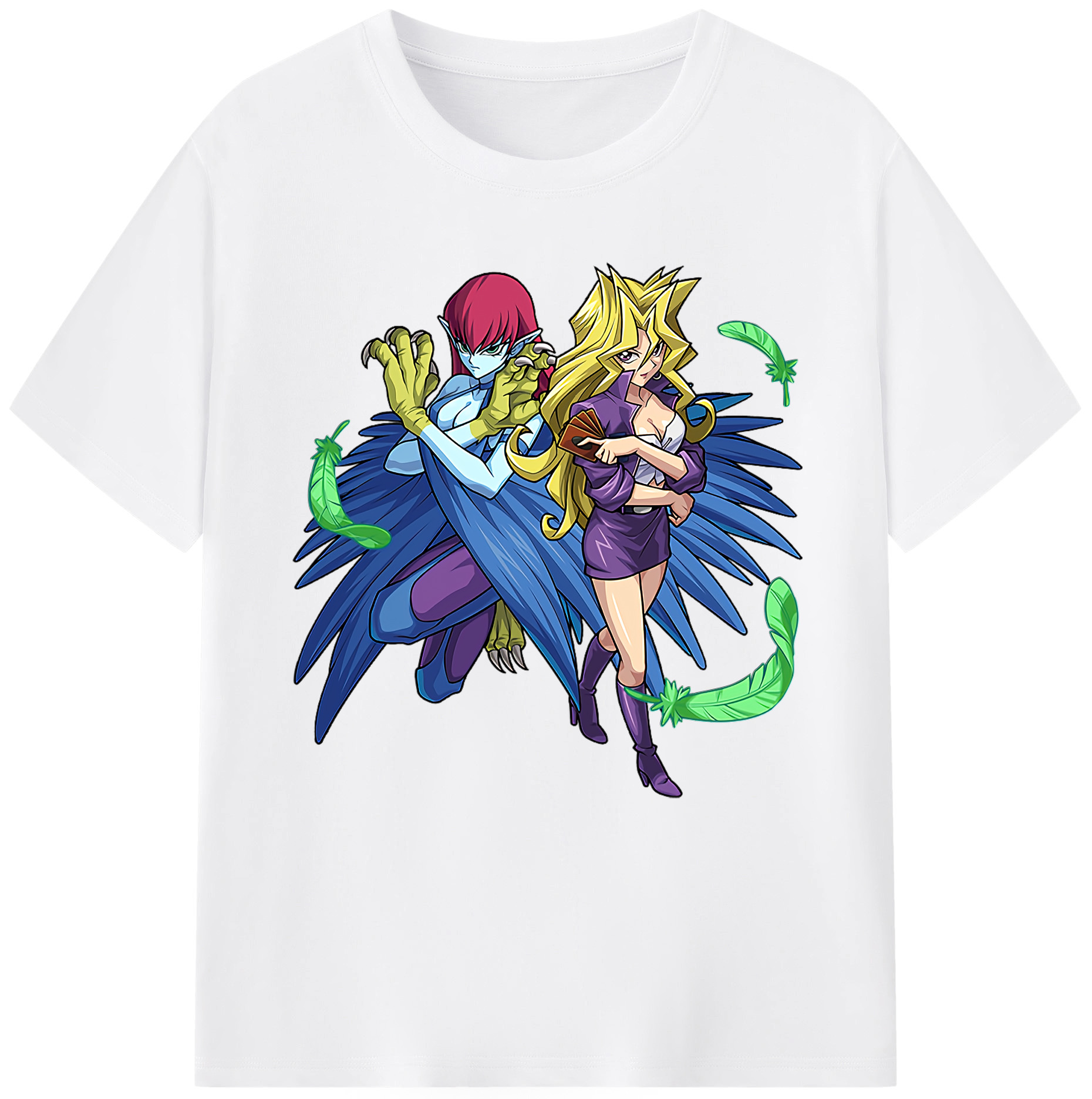 （画像用） 遊☆戯☆王 Yu-Gi-Oh! 綿100％半袖Tシャツ（フロントプリント）