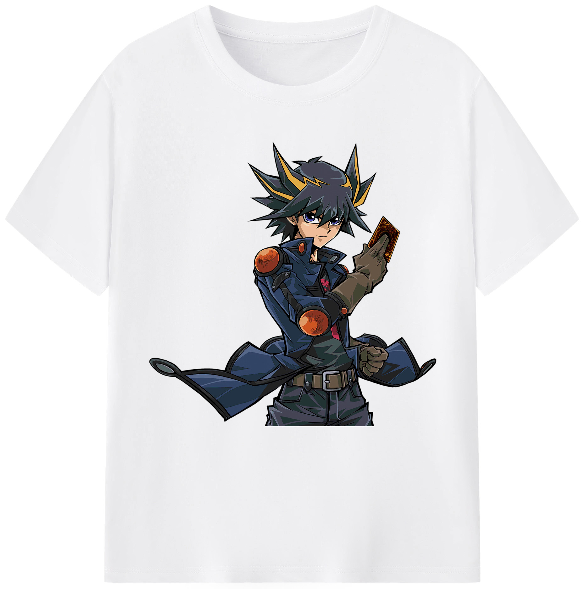 （画像用） 遊☆戯☆王 Yu-Gi-Oh! 綿100％半袖Tシャツ（フロントプリント）