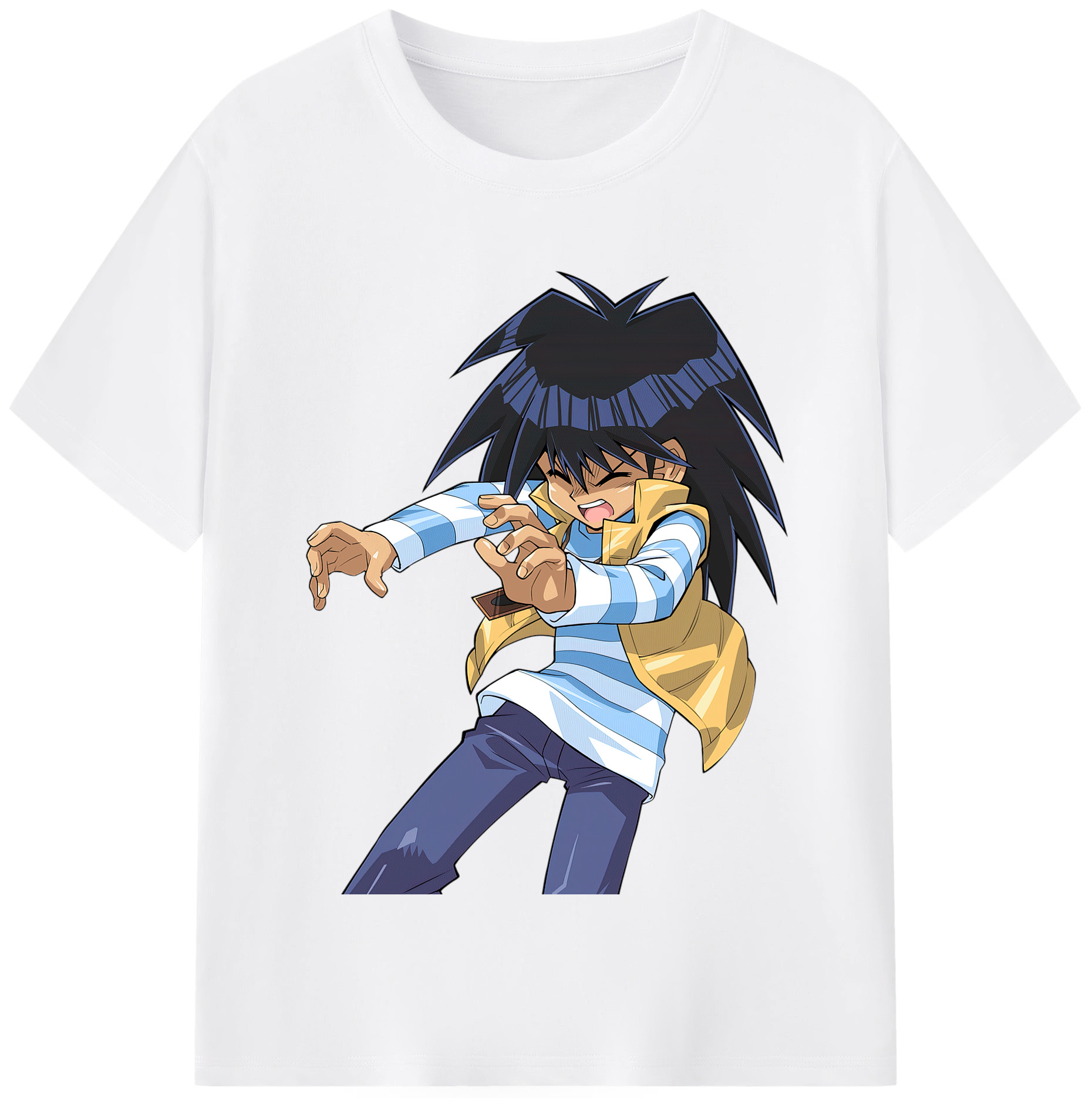 （画像用） 遊☆戯☆王 Yu-Gi-Oh! 綿100％半袖Tシャツ（フロントプリント）