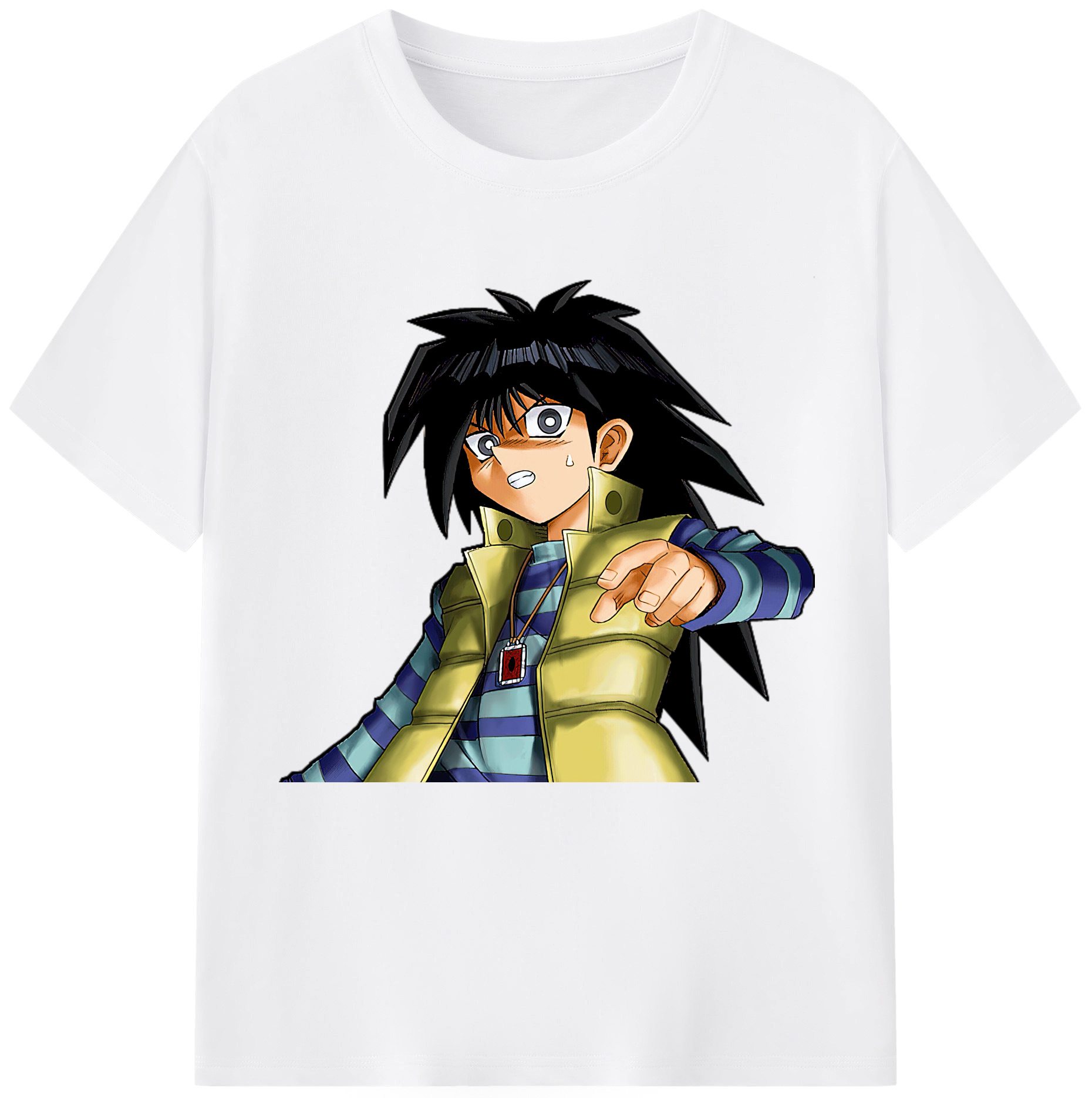 （画像用） 遊☆戯☆王 Yu-Gi-Oh! 綿100％半袖Tシャツ（フロントプリント）