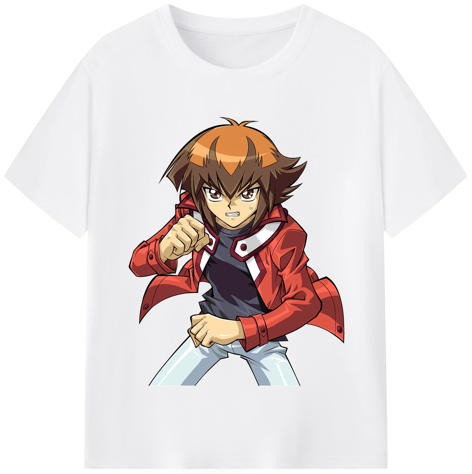 （画像用） 遊☆戯☆王 Yu-Gi-Oh! 綿100％半袖Tシャツ（フロントプリント）