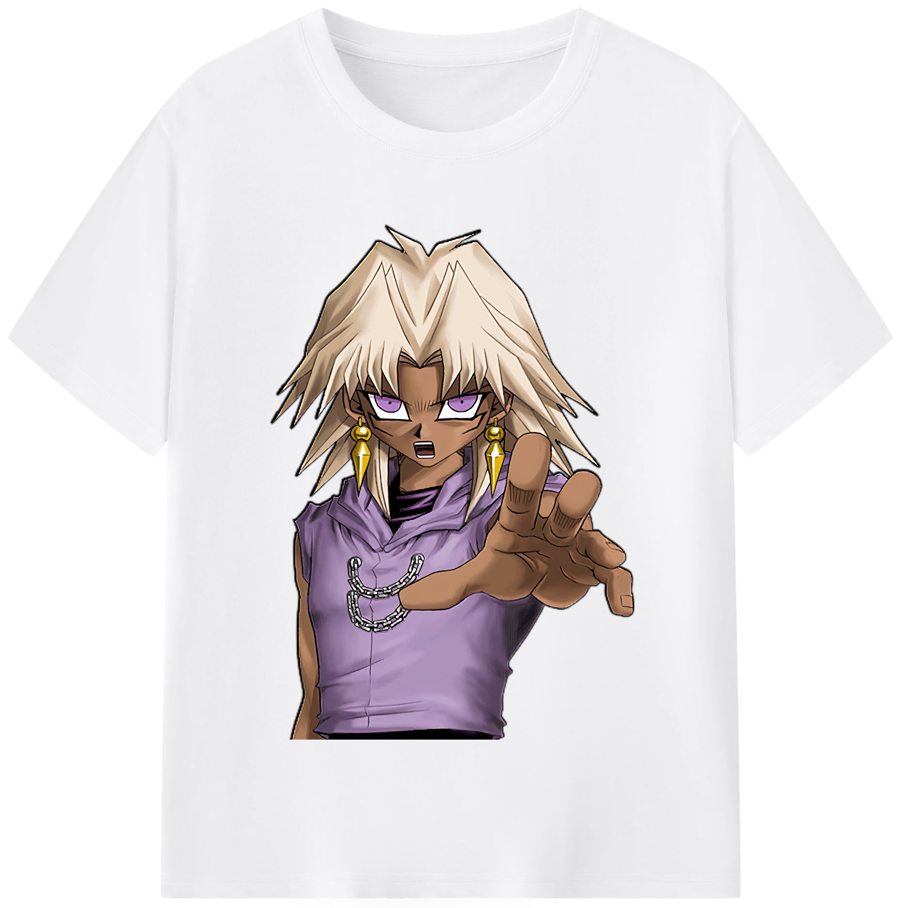 （画像用） 遊☆戯☆王 Yu-Gi-Oh! 綿100％半袖Tシャツ（フロントプリント）