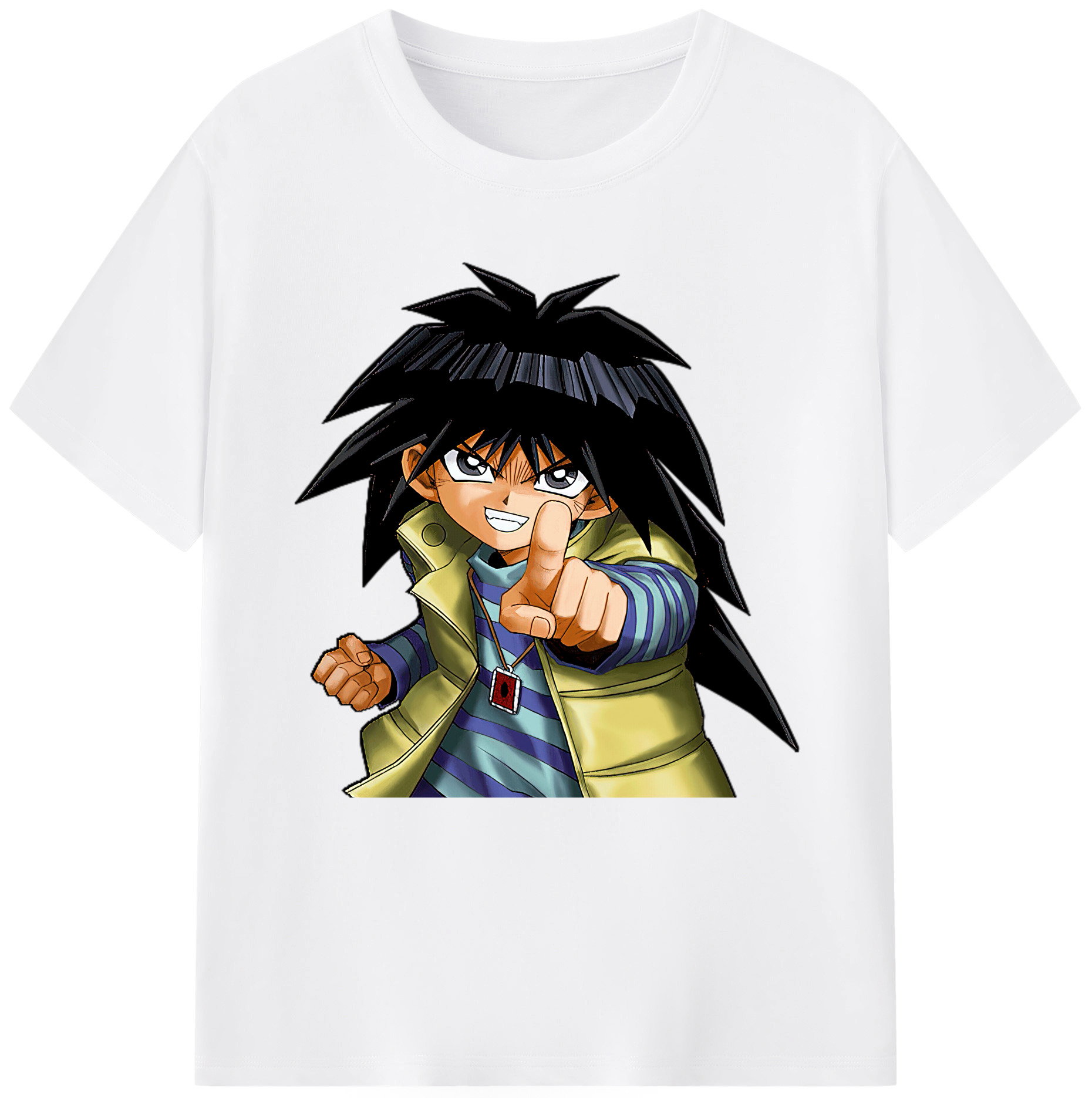 （画像用） 遊☆戯☆王 Yu-Gi-Oh! 綿100％半袖Tシャツ（フロントプリント）