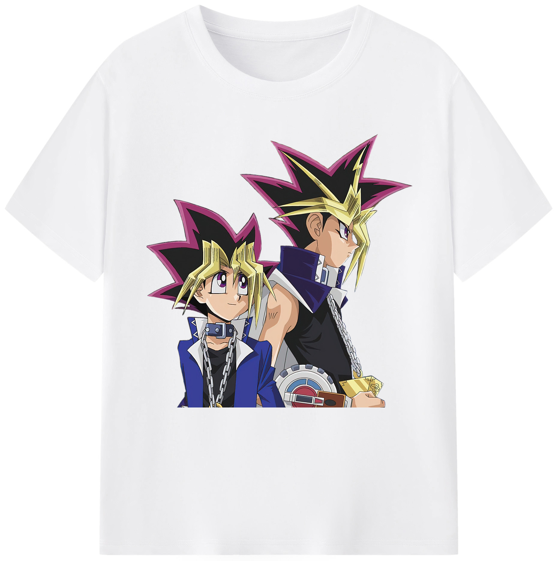 （画像用） 遊☆戯☆王 Yu-Gi-Oh! 綿100％半袖Tシャツ（フロントプリント）