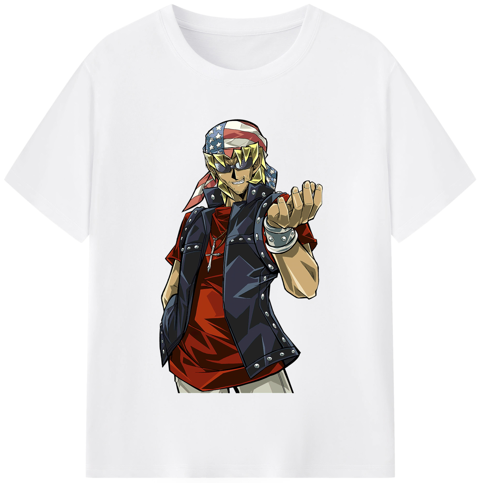 （画像用） 遊☆戯☆王 Yu-Gi-Oh! 綿100％半袖Tシャツ（フロントプリント）
