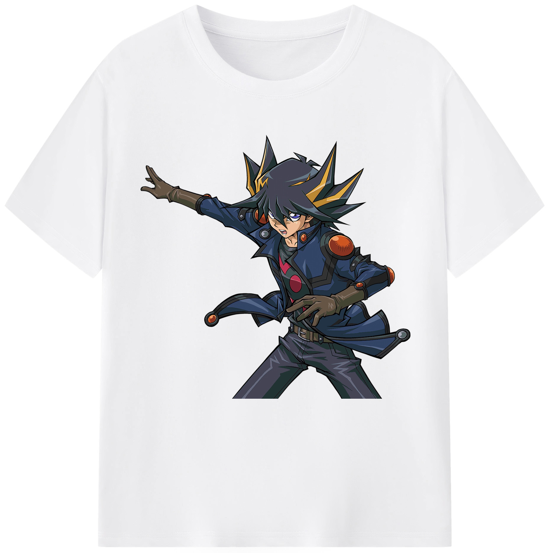 （画像用） 遊☆戯☆王 Yu-Gi-Oh! 綿100％半袖Tシャツ（フロントプリント）