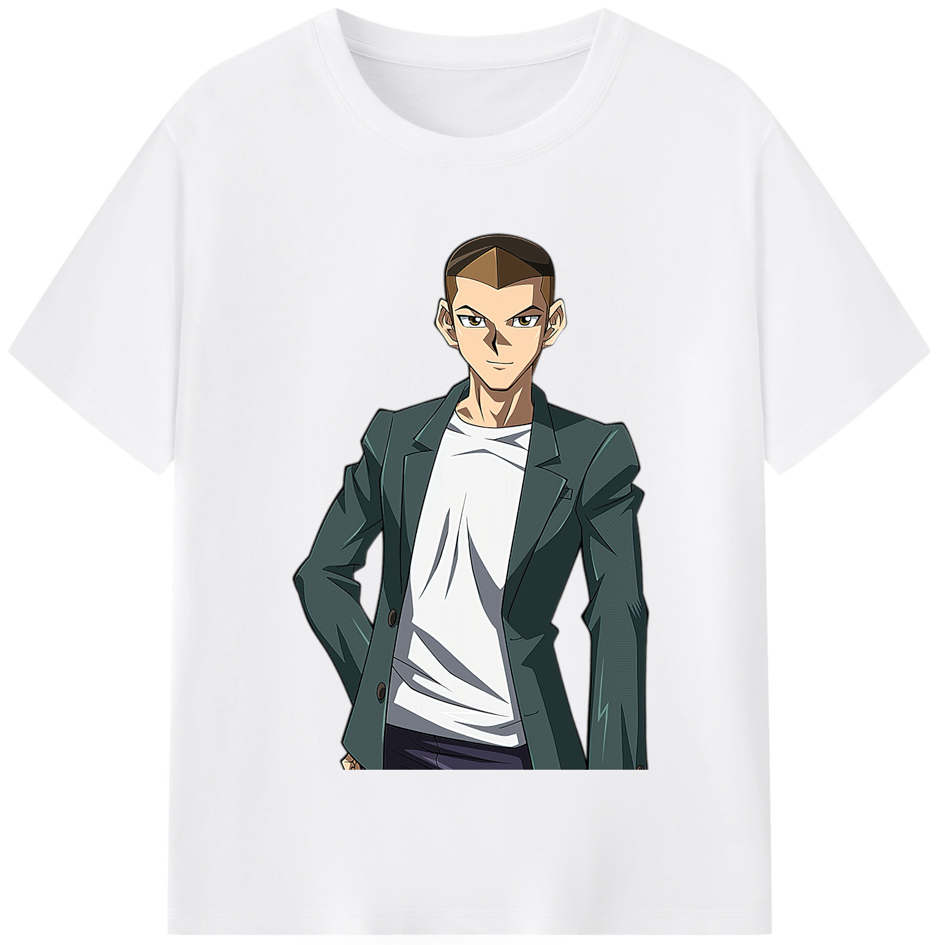 （画像用） 遊☆戯☆王 Yu-Gi-Oh! 綿100％半袖Tシャツ（フロントプリント）
