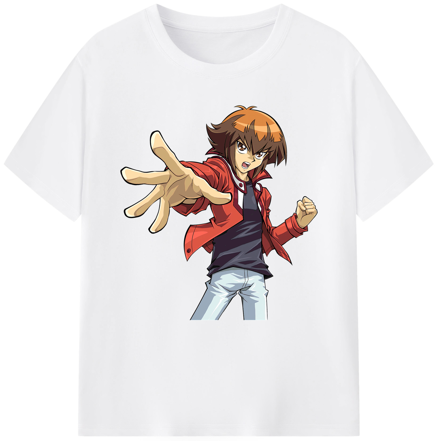（画像用） 遊☆戯☆王 Yu-Gi-Oh! 綿100％半袖Tシャツ（フロントプリント）