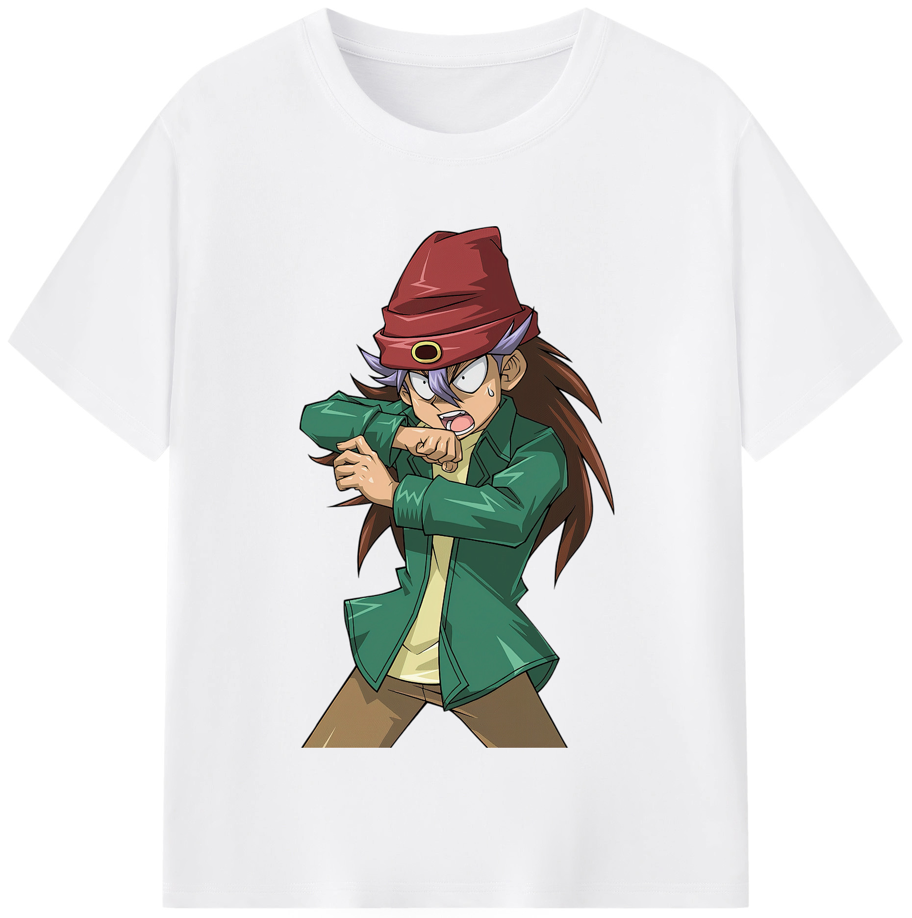（画像用） 遊☆戯☆王 Yu-Gi-Oh! 綿100％半袖Tシャツ（フロントプリント）