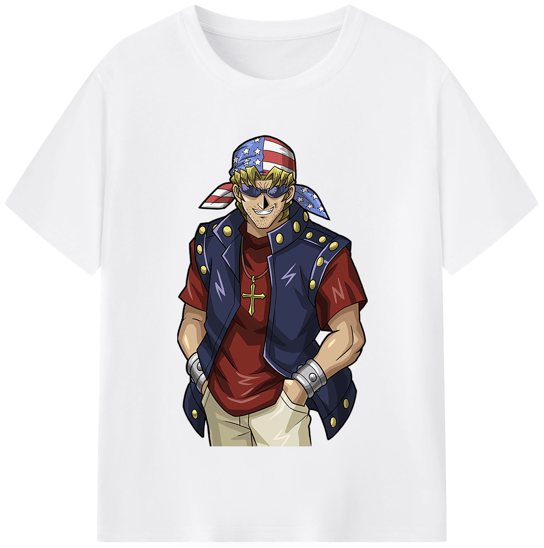 （画像用） 遊☆戯☆王 Yu-Gi-Oh! 綿100％半袖Tシャツ（フロントプリント）