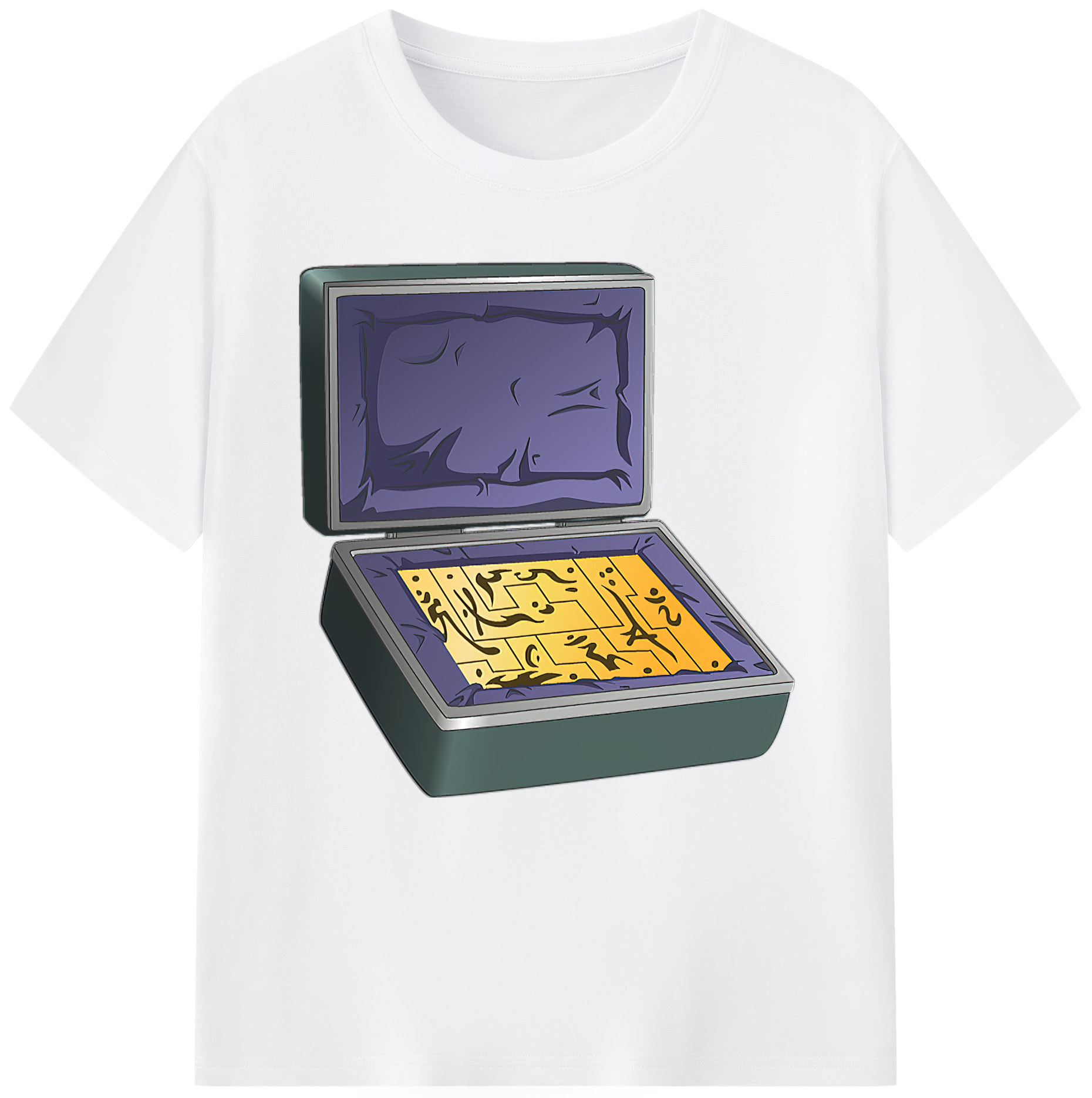 （画像用） 遊☆戯☆王 Yu-Gi-Oh! 綿100％半袖Tシャツ（フロントプリント）