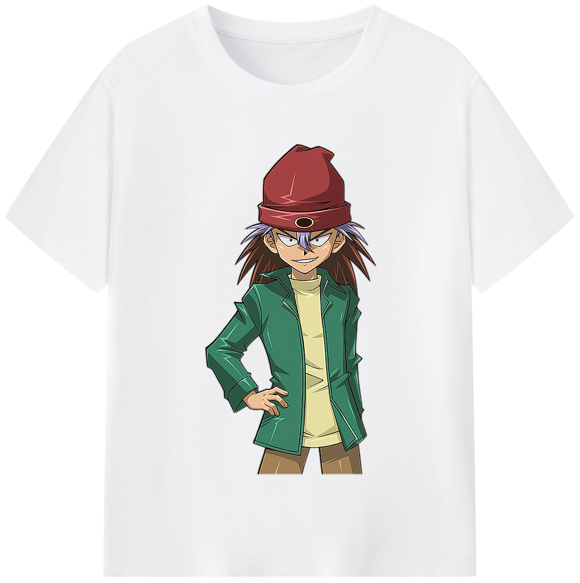（画像用） 遊☆戯☆王 Yu-Gi-Oh! 綿100％半袖Tシャツ（フロントプリント）