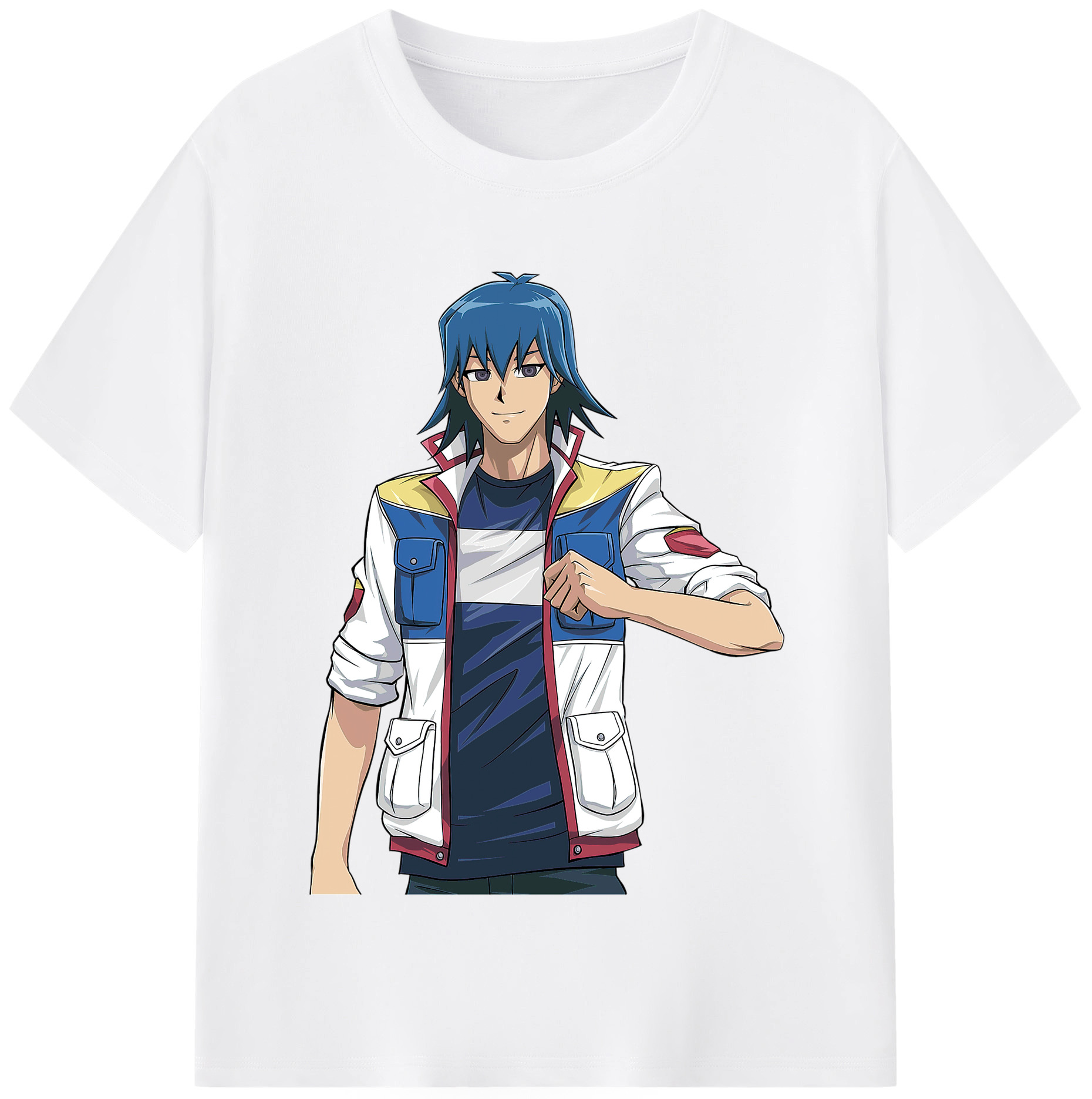 （画像用） 遊☆戯☆王 Yu-Gi-Oh! 綿100％半袖Tシャツ（フロントプリント）
