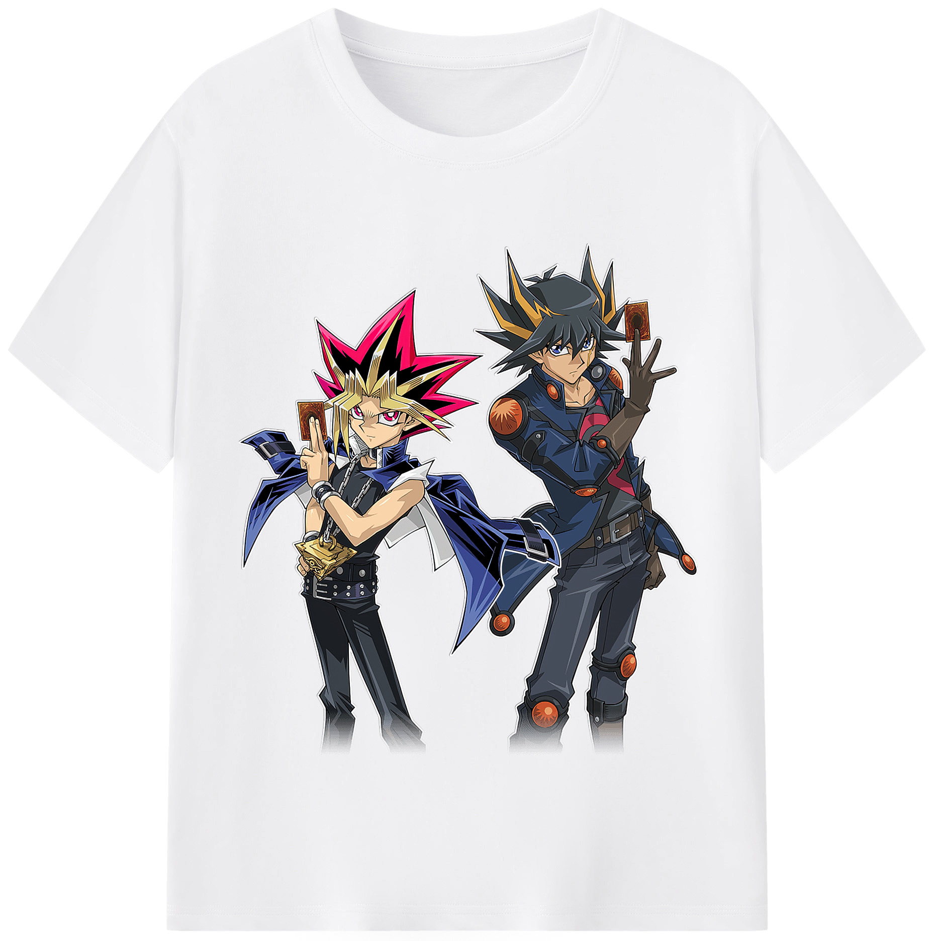 （画像用） 遊☆戯☆王 Yu-Gi-Oh! 綿100％半袖Tシャツ（フロントプリント）