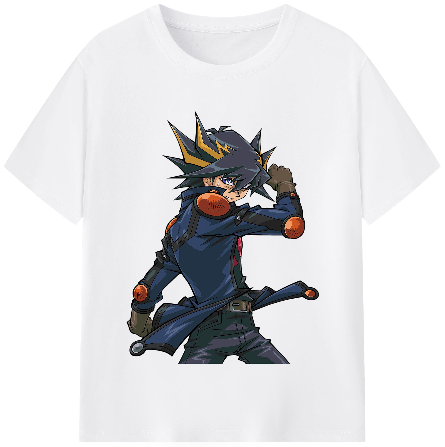 （画像用） 遊☆戯☆王 Yu-Gi-Oh! 綿100％半袖Tシャツ（フロントプリント）
