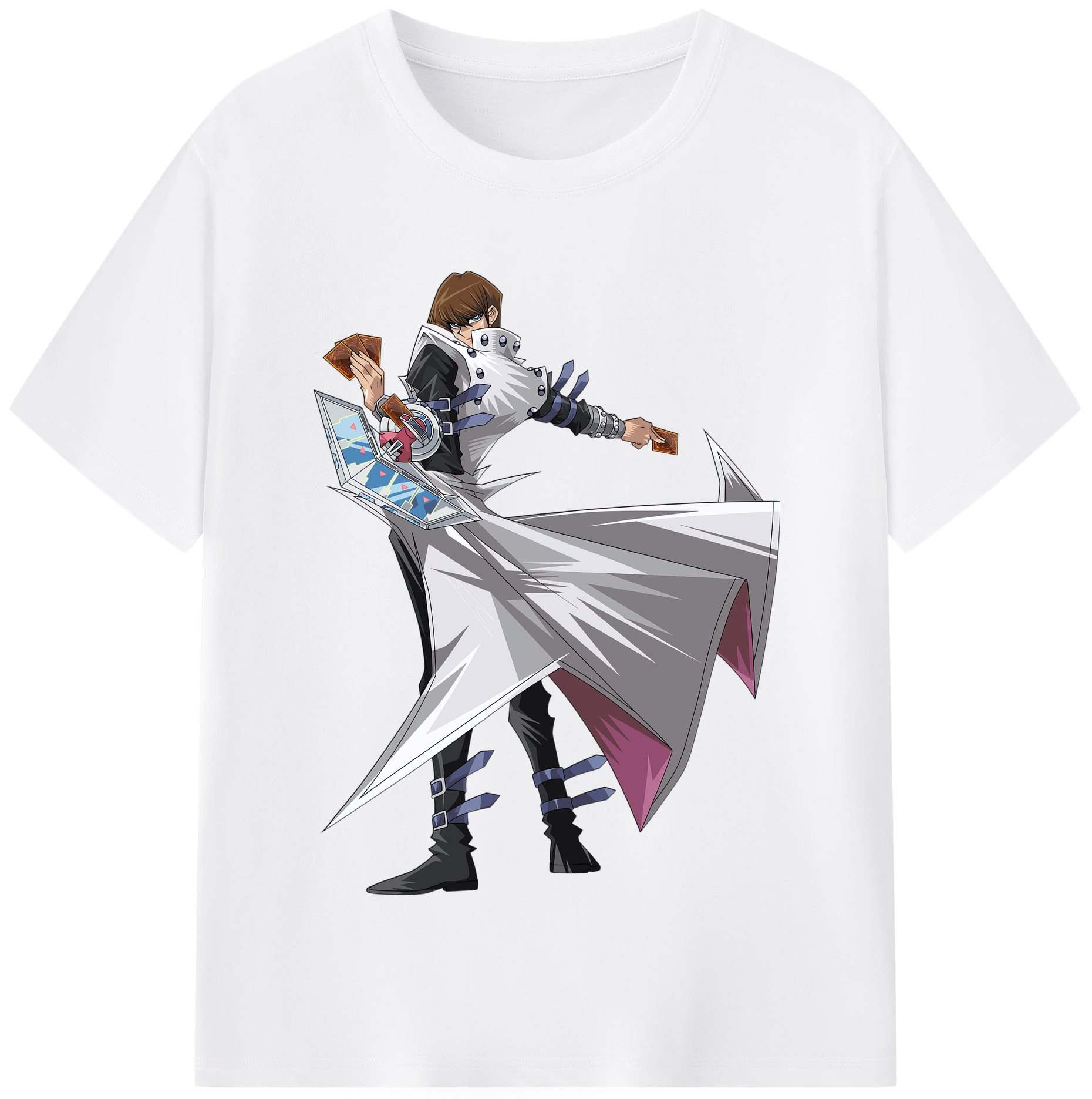 （画像用） 遊☆戯☆王 Yu-Gi-Oh! 綿100％半袖Tシャツ（フロントプリント）