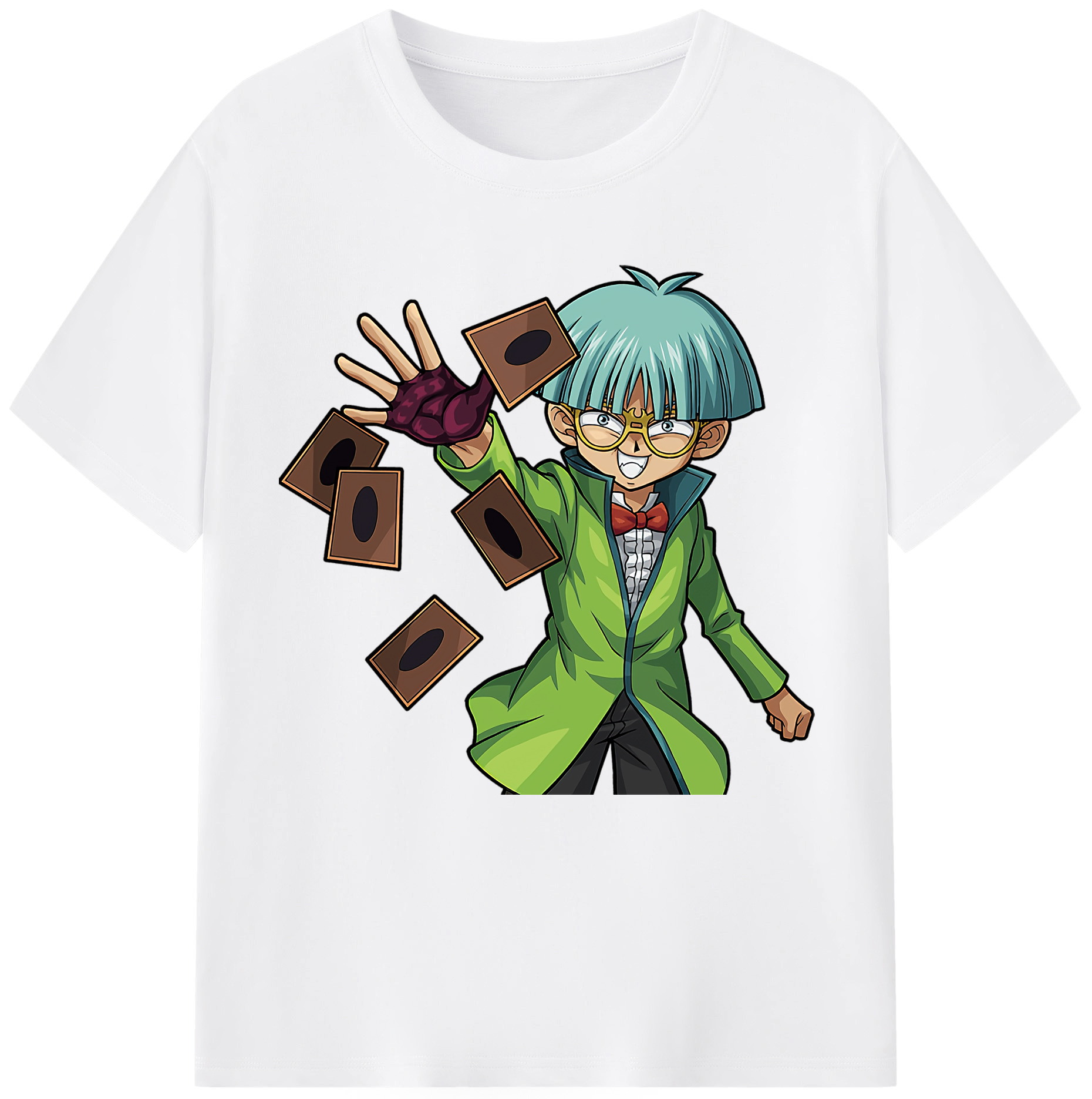 （画像用） 遊☆戯☆王 Yu-Gi-Oh! 綿100％半袖Tシャツ（フロントプリント）