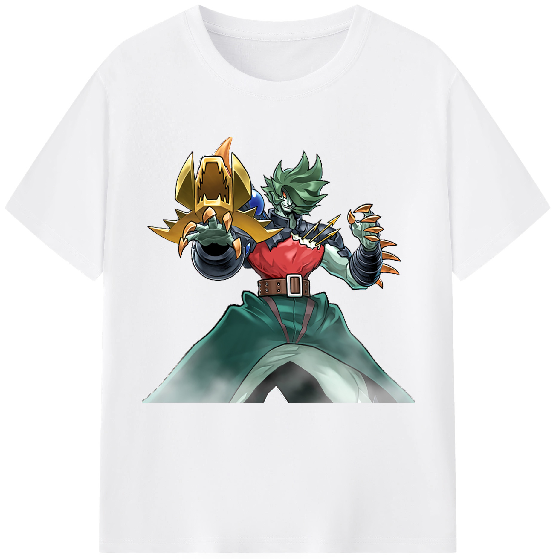 （画像用） 遊☆戯☆王 Yu-Gi-Oh! 綿100％半袖Tシャツ（フロントプリント）