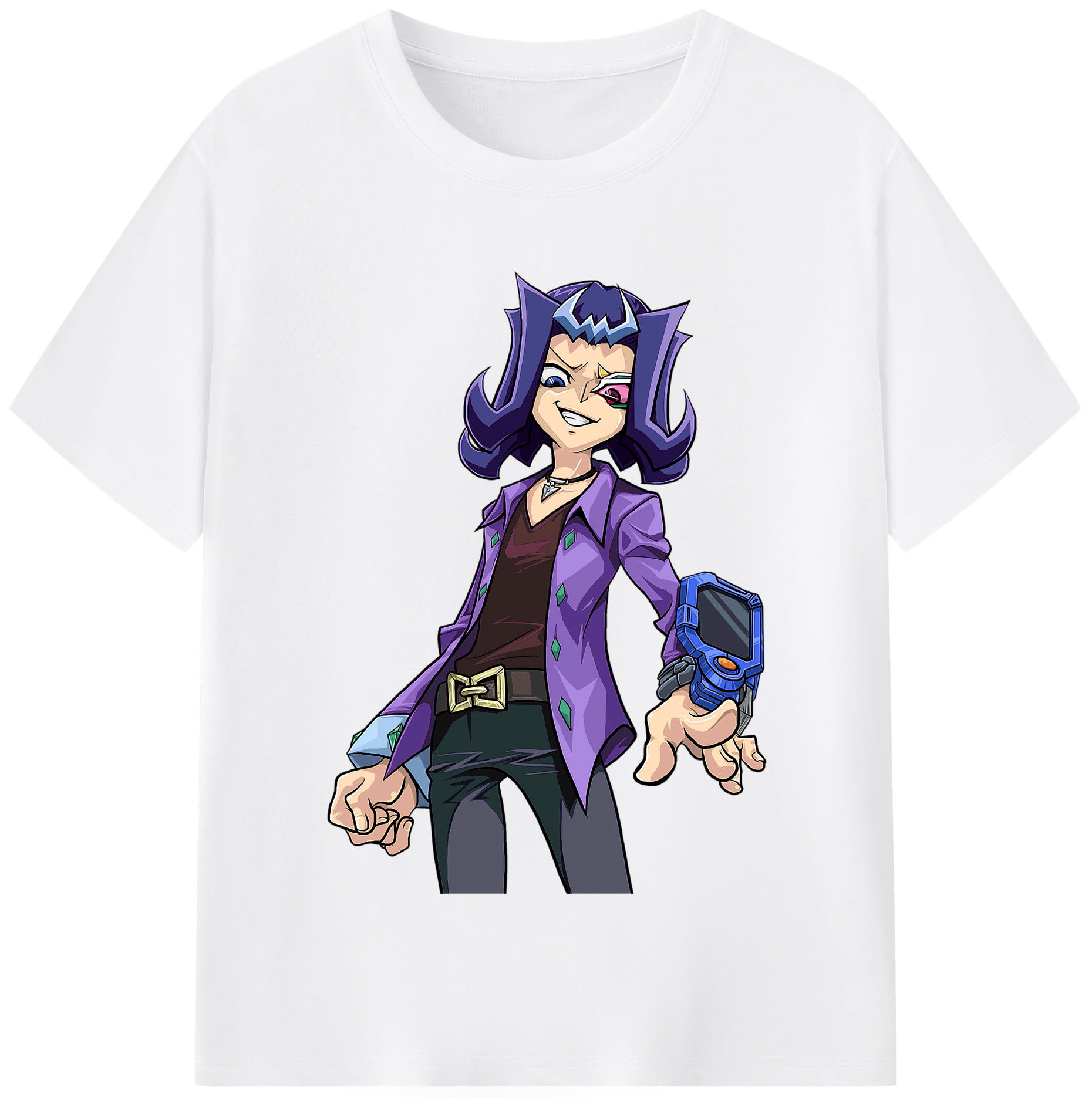 （画像用） 遊☆戯☆王 Yu-Gi-Oh! 綿100％半袖Tシャツ（フロントプリント）