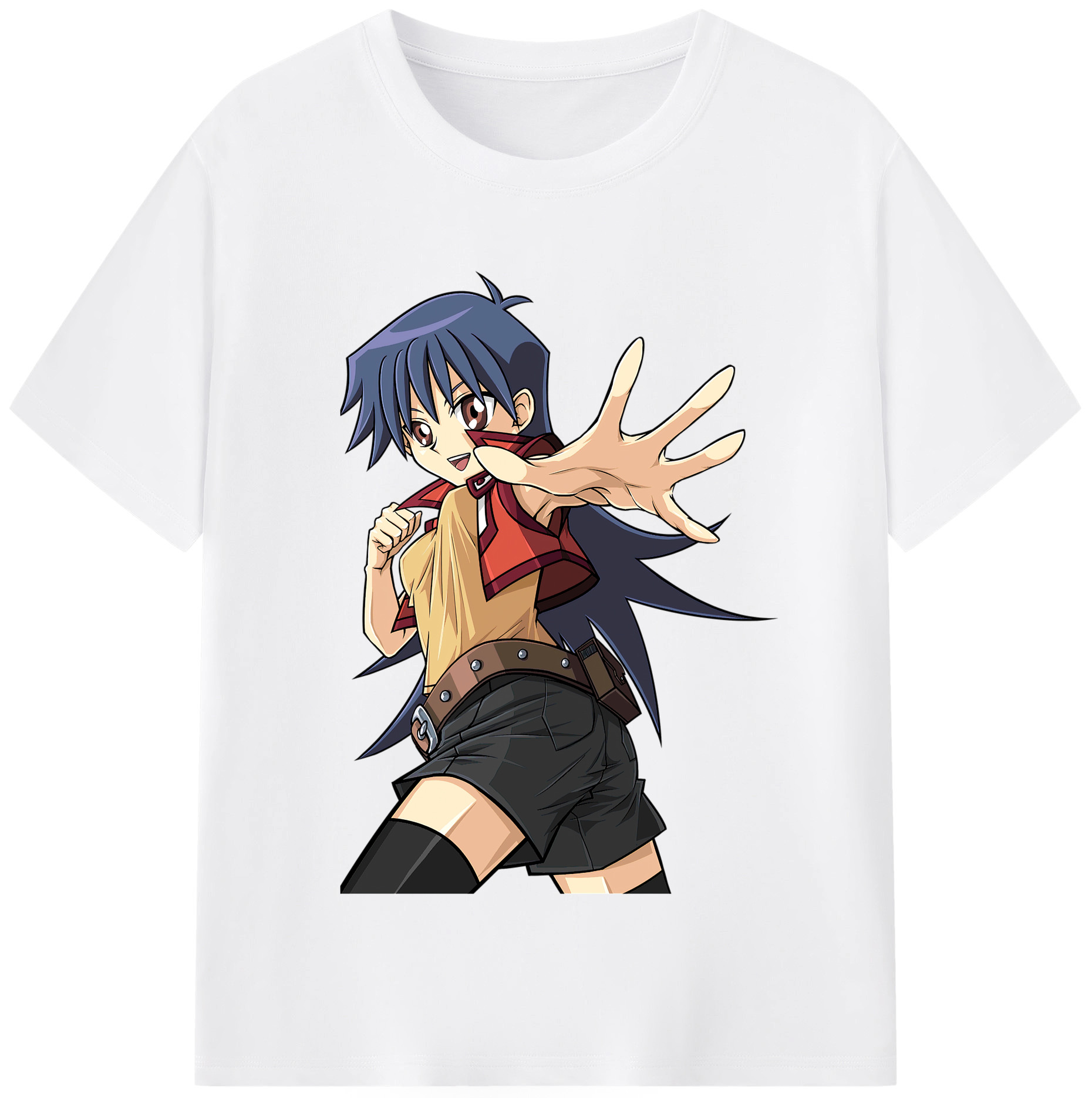 （画像用） 遊☆戯☆王 Yu-Gi-Oh! 綿100％半袖Tシャツ（フロントプリント）