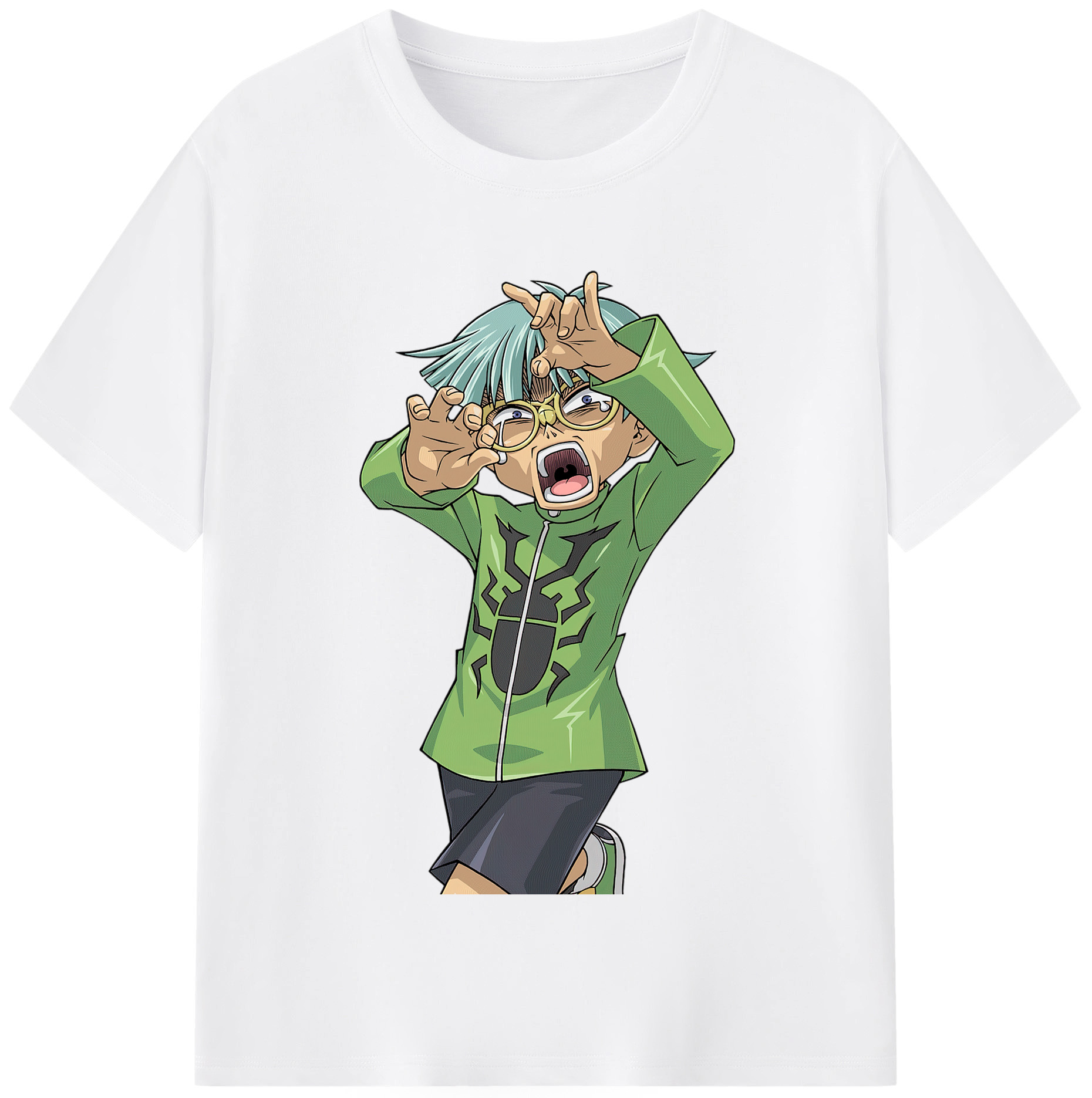 （画像用） 遊☆戯☆王 Yu-Gi-Oh! 綿100％半袖Tシャツ（フロントプリント）