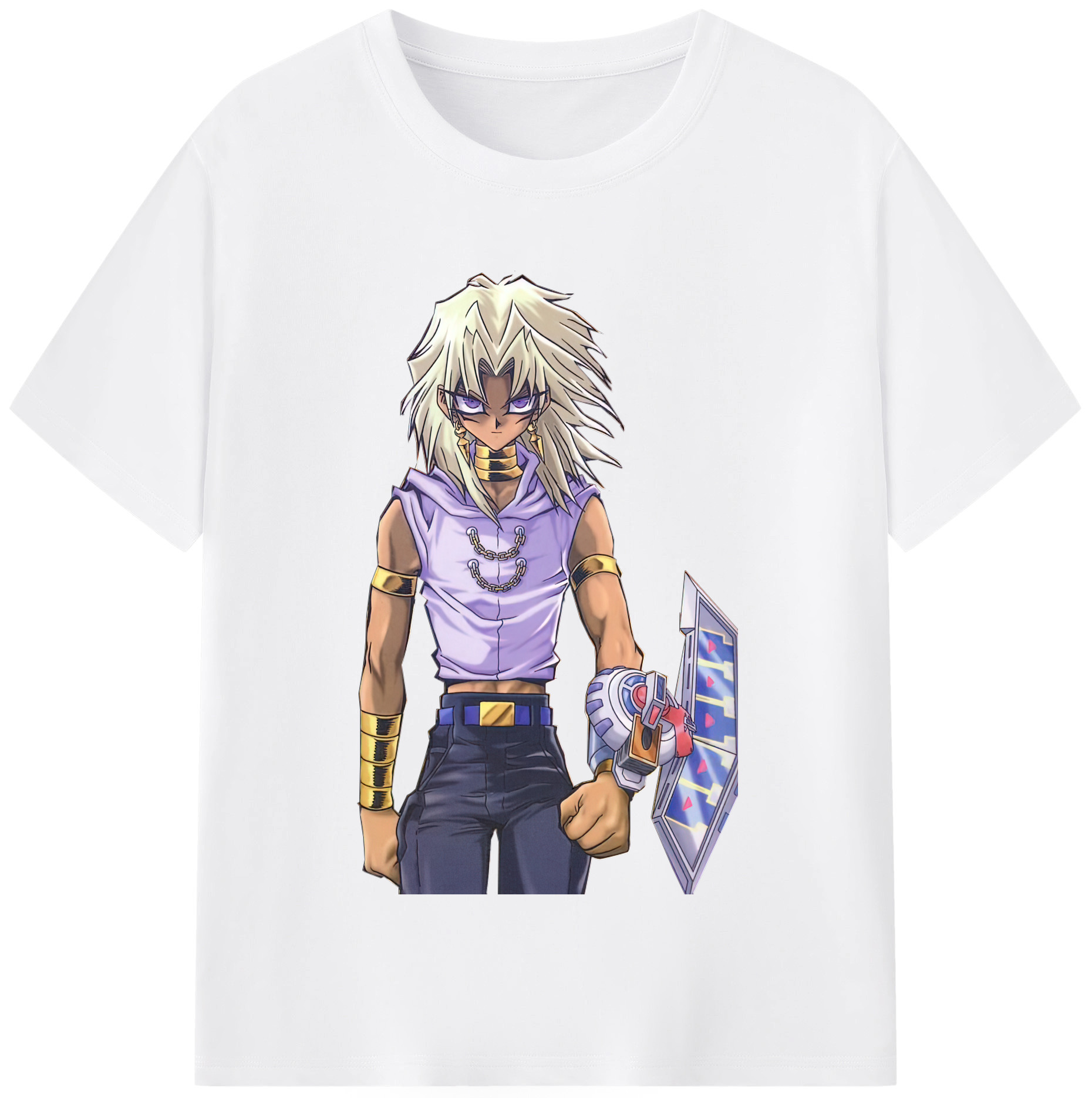 （画像用） 遊☆戯☆王 Yu-Gi-Oh! 綿100％半袖Tシャツ（フロントプリント）