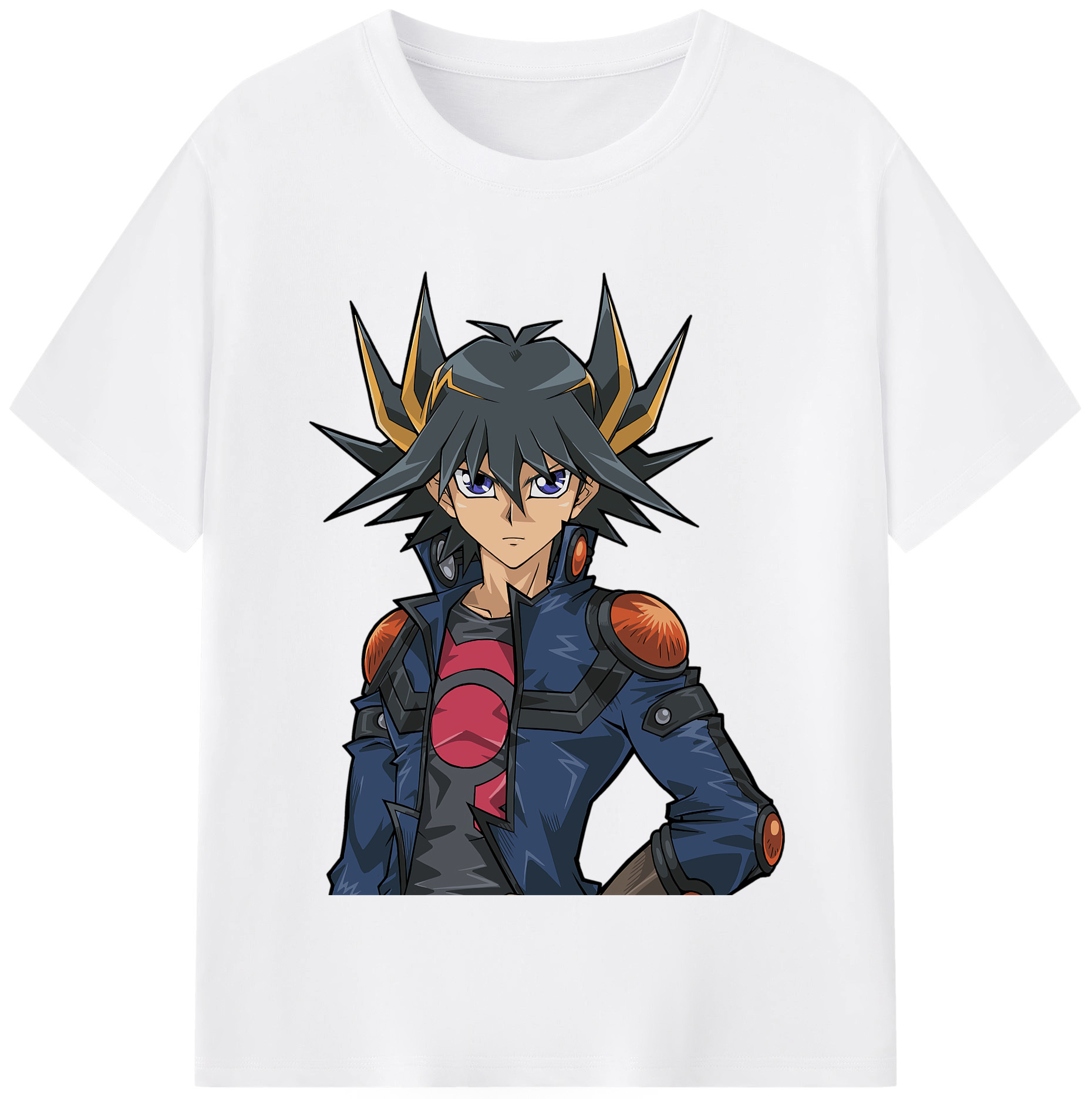 （画像用） 遊☆戯☆王 Yu-Gi-Oh! 綿100％半袖Tシャツ（フロントプリント）