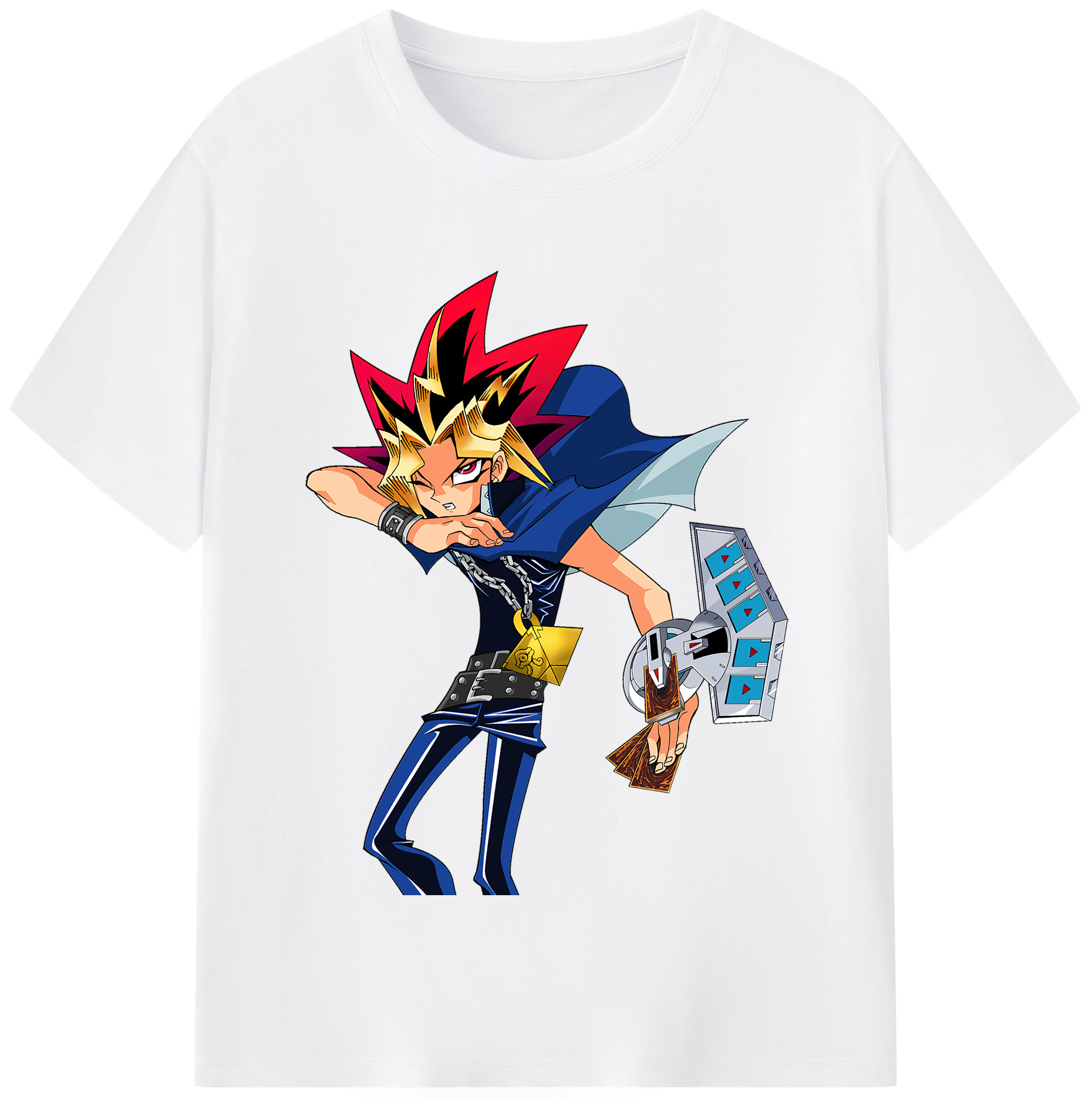 （画像用） 遊☆戯☆王 Yu-Gi-Oh! 綿100％半袖Tシャツ（フロントプリント）