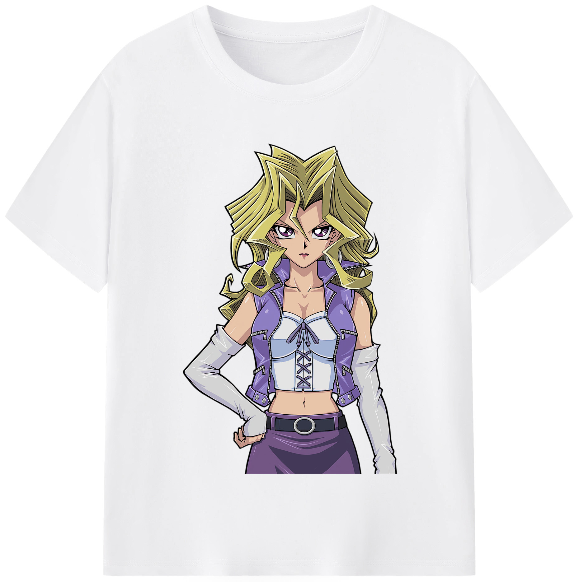 （画像用） 遊☆戯☆王 Yu-Gi-Oh! 綿100％半袖Tシャツ（フロントプリント）
