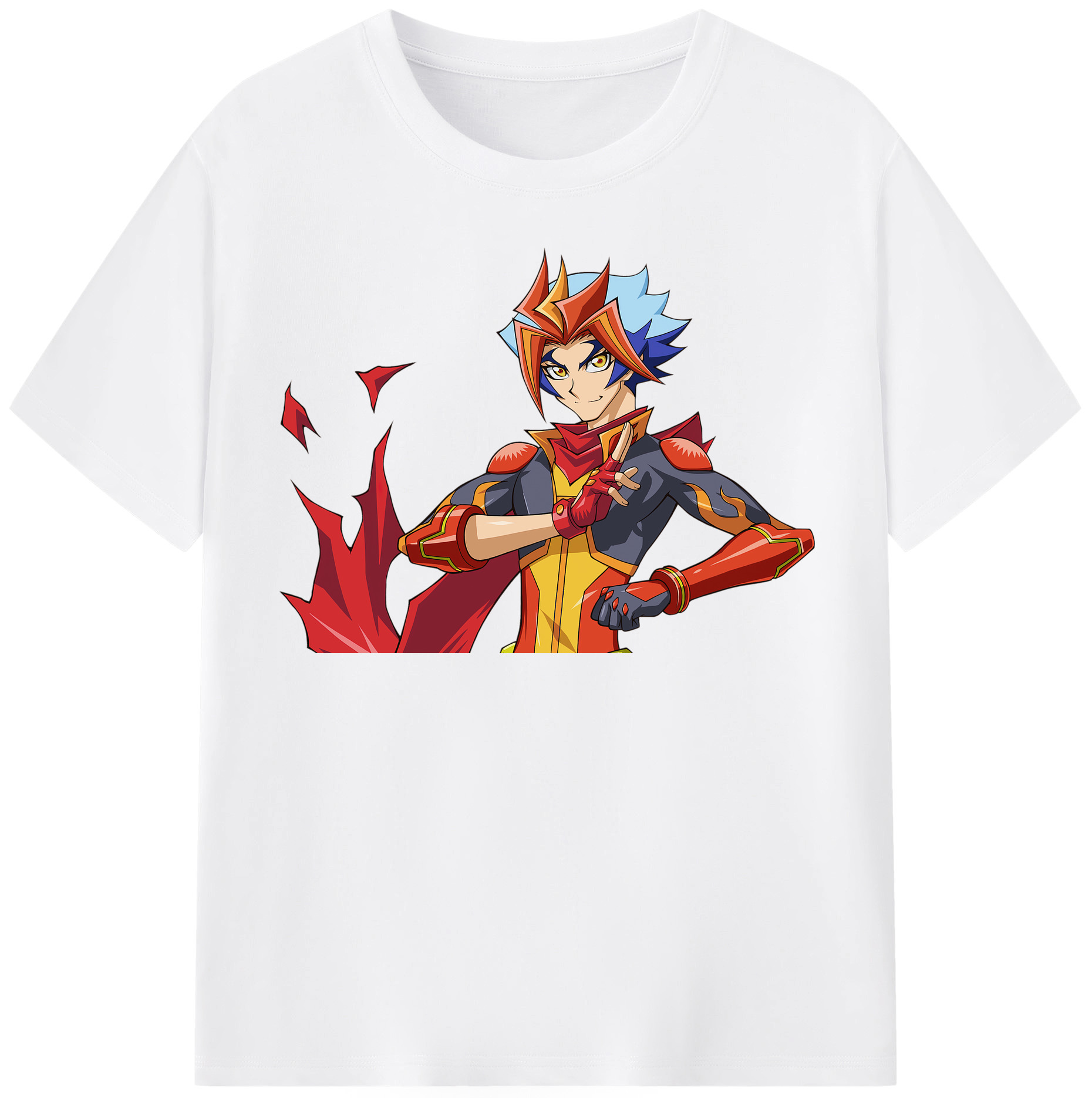 （画像用） 遊☆戯☆王 Yu-Gi-Oh! 綿100％半袖Tシャツ（フロントプリント）