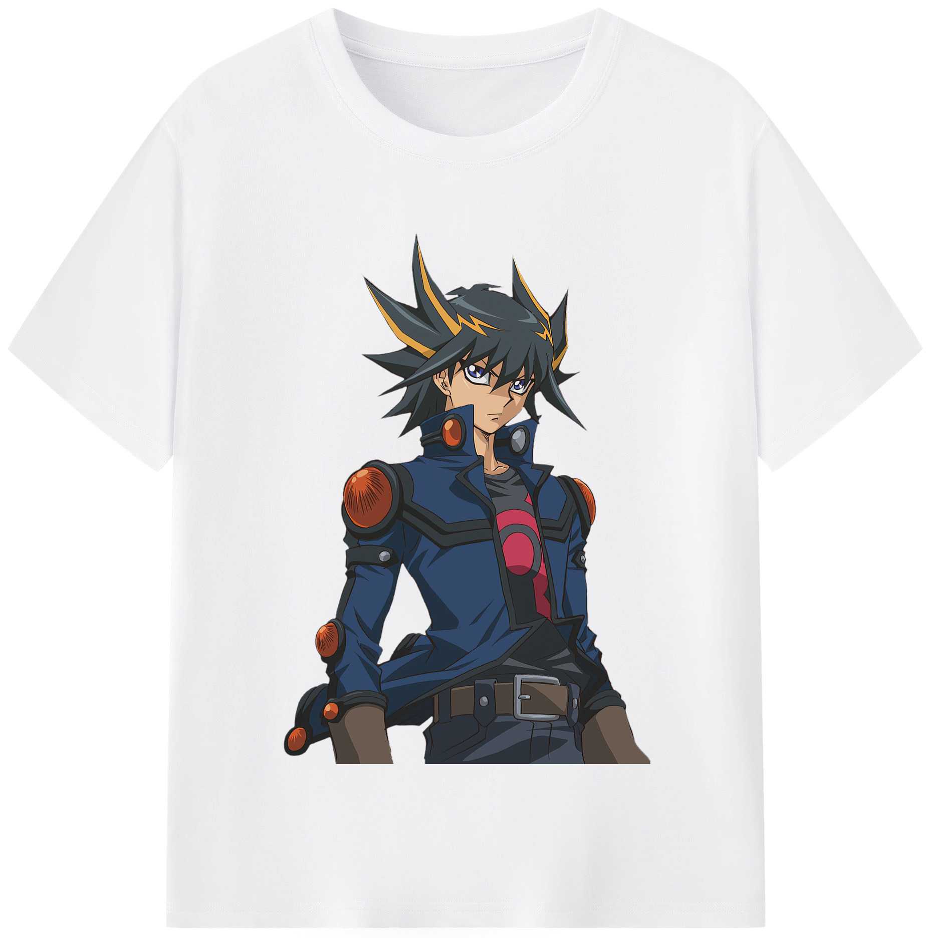 （画像用） 遊☆戯☆王 Yu-Gi-Oh! 綿100％半袖Tシャツ（フロントプリント）