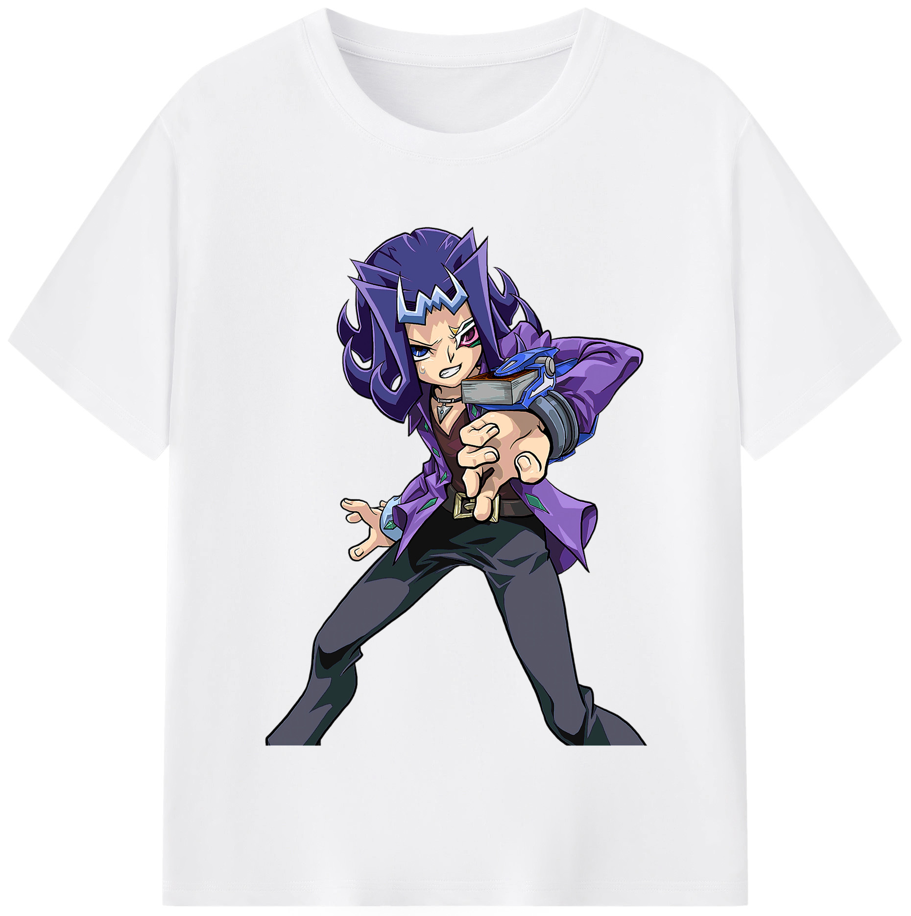 （画像用） 遊☆戯☆王 Yu-Gi-Oh! 綿100％半袖Tシャツ（フロントプリント）