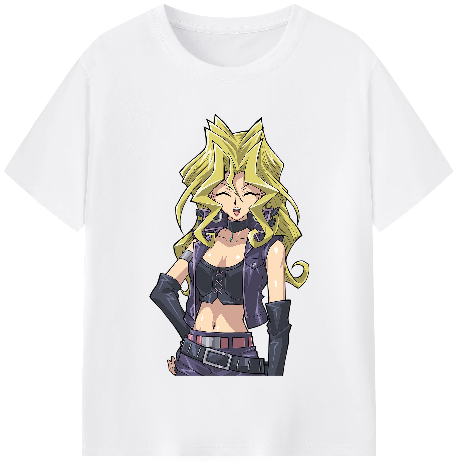 （画像用） 遊☆戯☆王 Yu-Gi-Oh! 綿100％半袖Tシャツ（フロントプリント）
