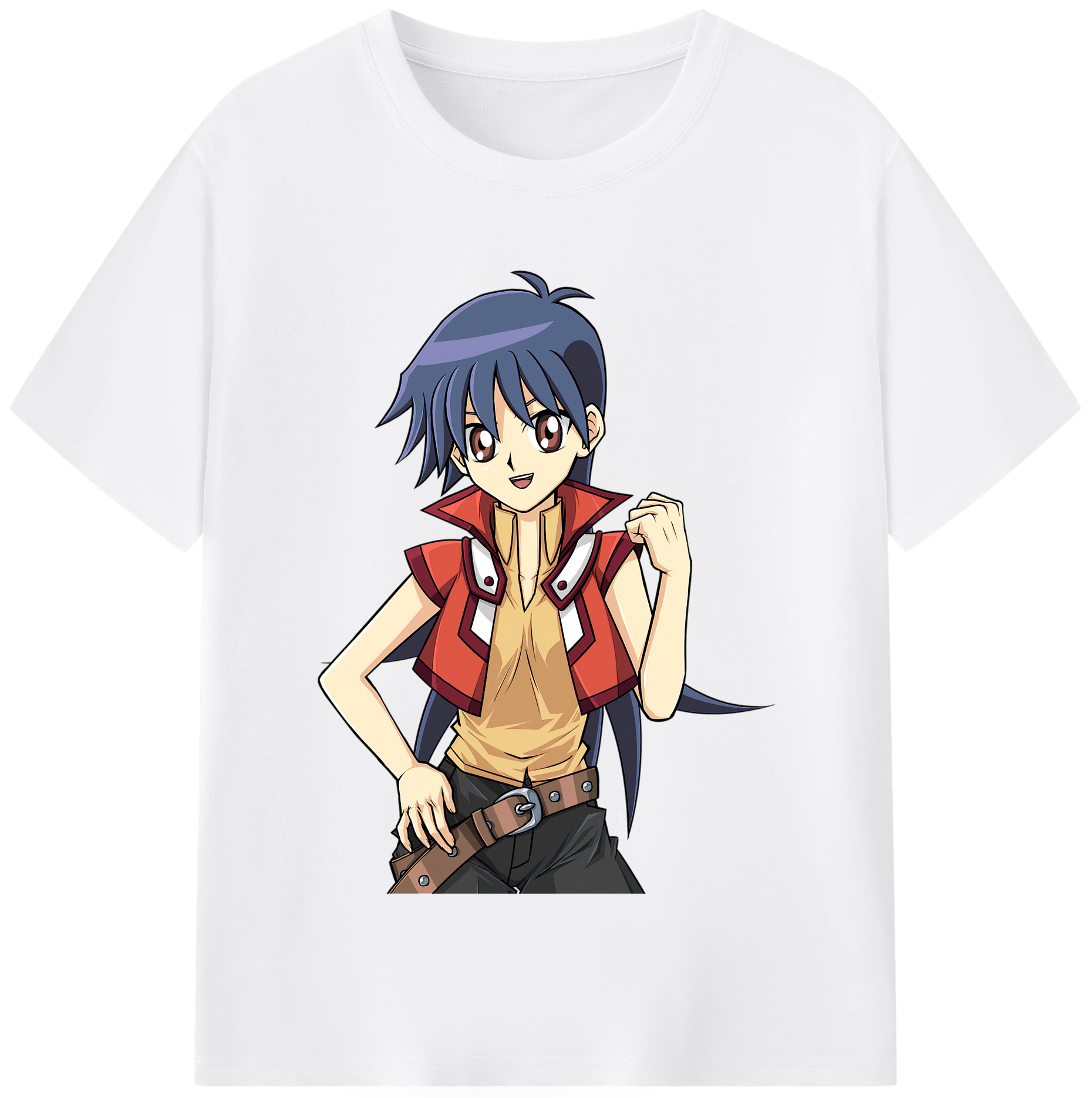 （画像用） 遊☆戯☆王 Yu-Gi-Oh! 綿100％半袖Tシャツ（フロントプリント）