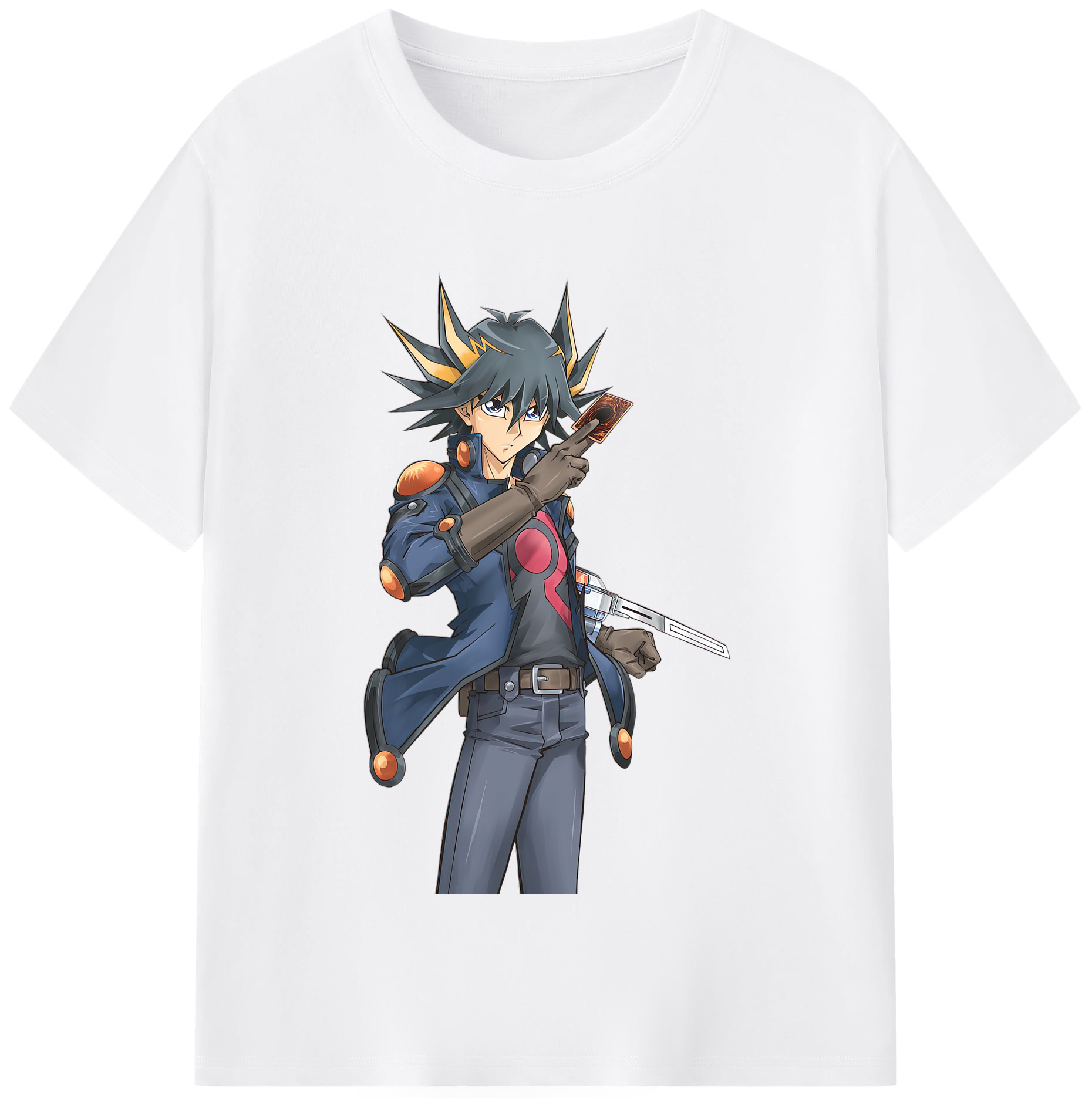 （画像用） 遊☆戯☆王 Yu-Gi-Oh! 綿100％半袖Tシャツ（フロントプリント）