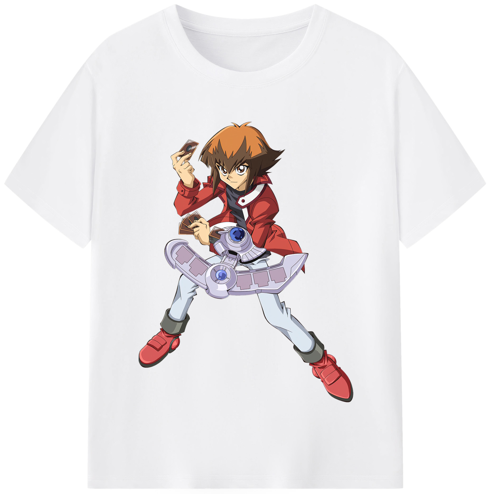 （画像用） 遊☆戯☆王 Yu-Gi-Oh! 綿100％半袖Tシャツ（フロントプリント）