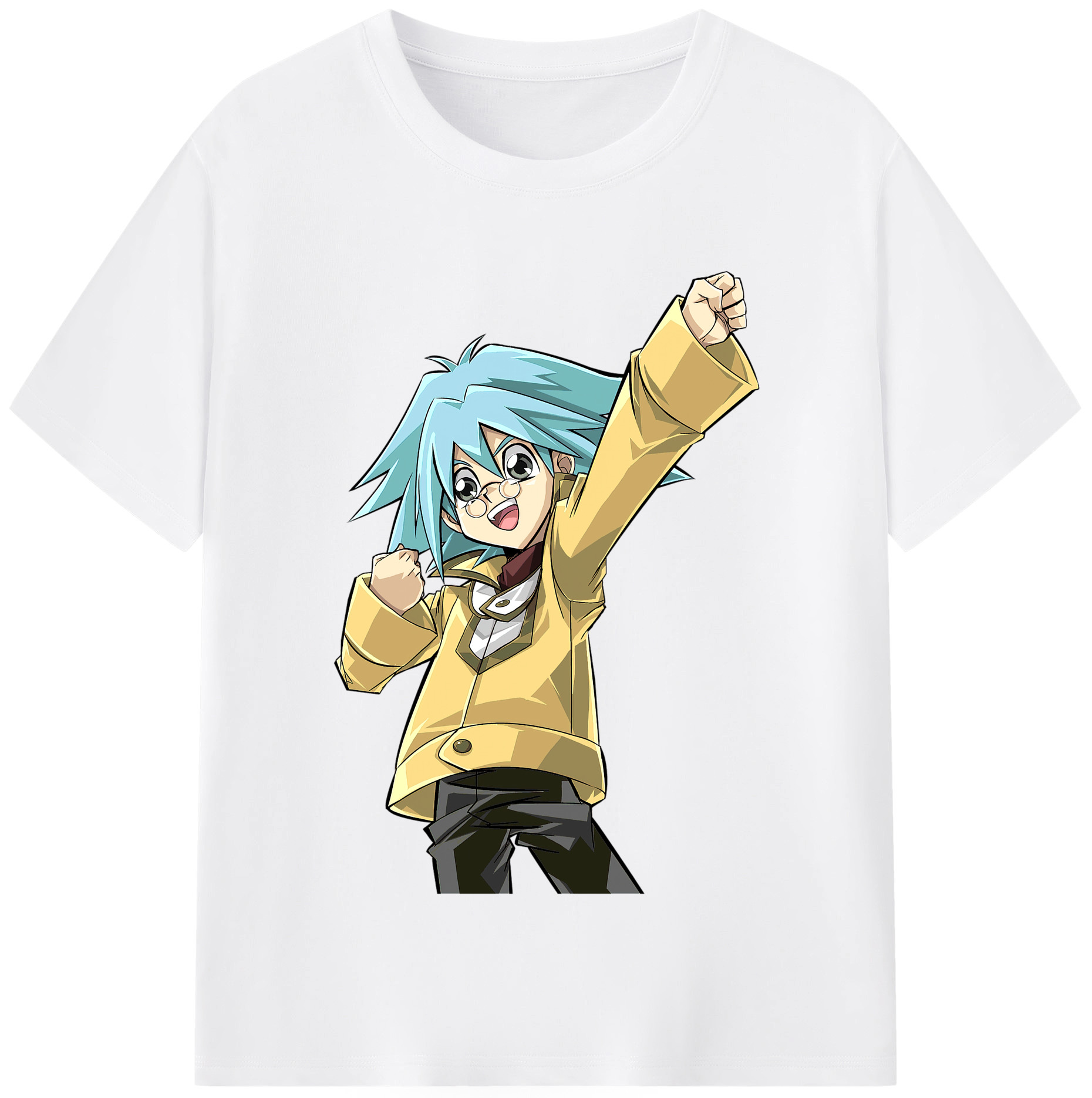 （画像用） 遊☆戯☆王 Yu-Gi-Oh! 綿100％半袖Tシャツ（フロントプリント）
