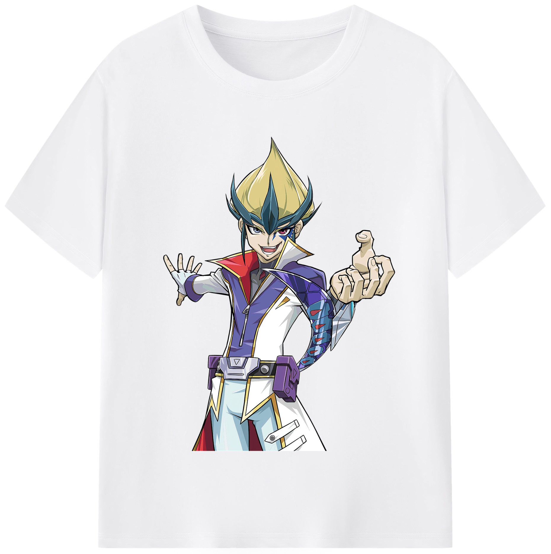 （画像用） 遊☆戯☆王 Yu-Gi-Oh! 綿100％半袖Tシャツ（フロントプリント）