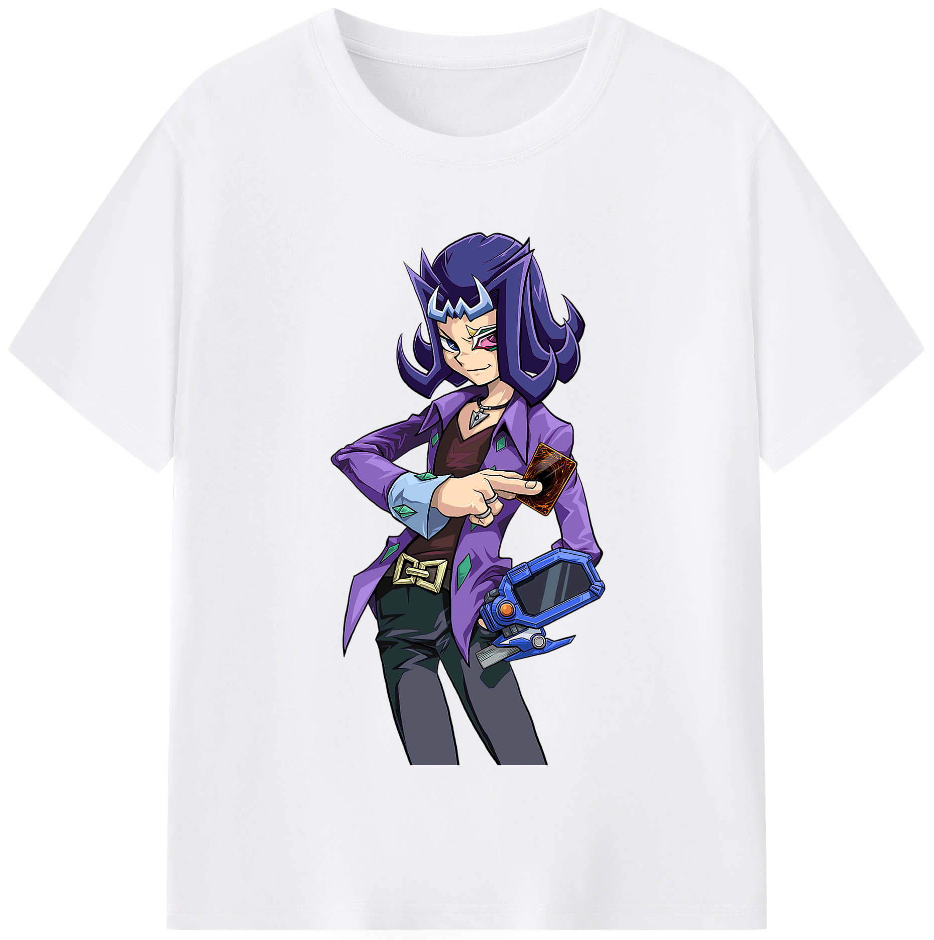 （画像用） 遊☆戯☆王 Yu-Gi-Oh! 綿100％半袖Tシャツ（フロントプリント）