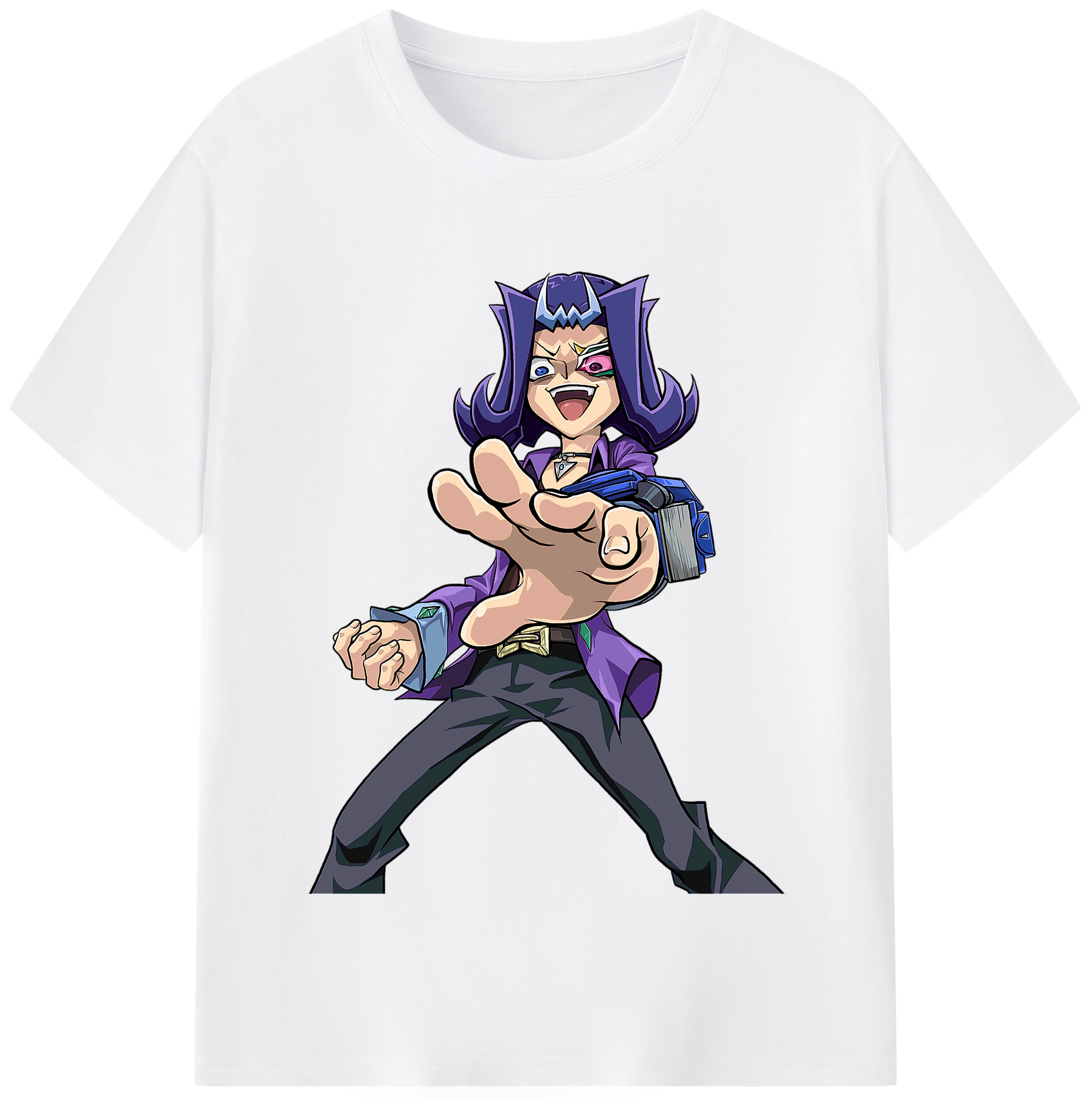 （画像用） 遊☆戯☆王 Yu-Gi-Oh! 綿100％半袖Tシャツ（フロントプリント）