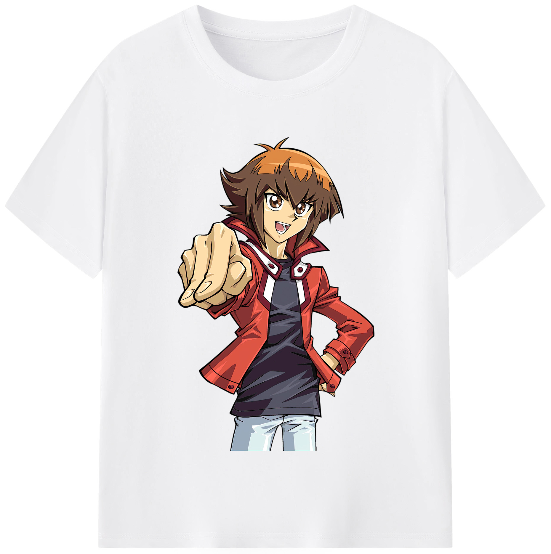 （画像用） 遊☆戯☆王 Yu-Gi-Oh! 綿100％半袖Tシャツ（フロントプリント）