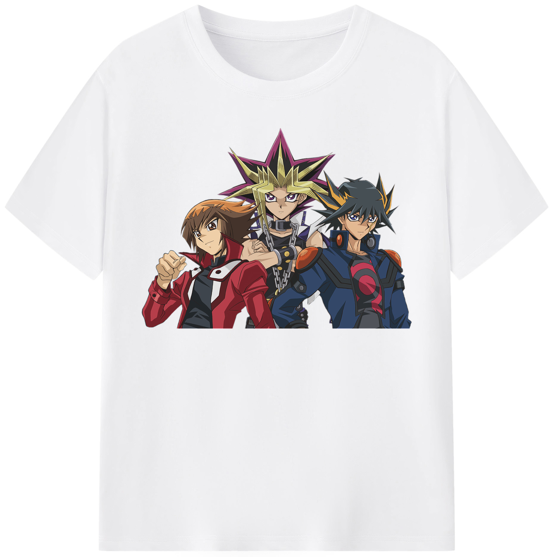 （画像用） 遊☆戯☆王 Yu-Gi-Oh! 綿100％半袖Tシャツ（フロントプリント）