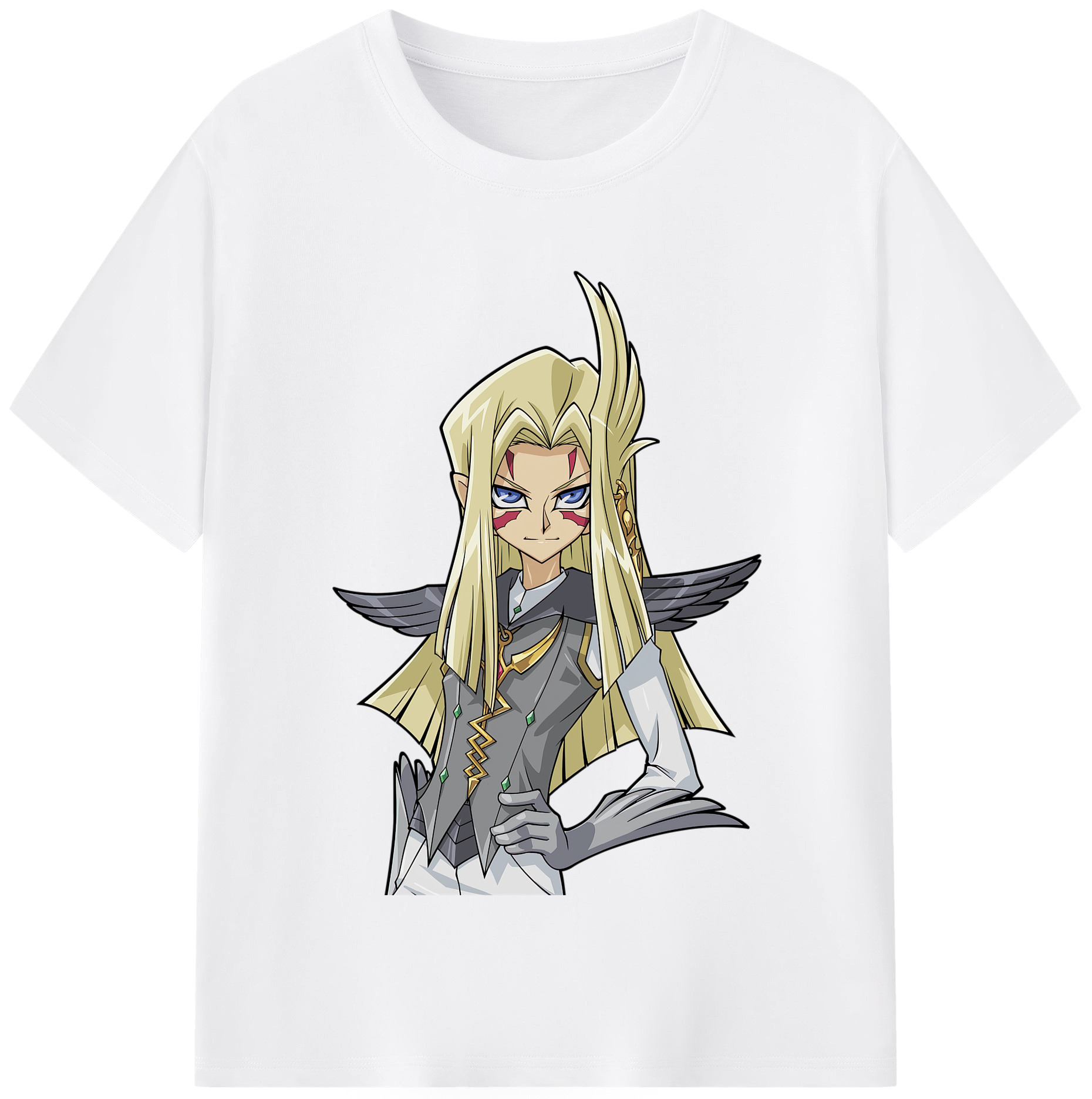 （画像用） 遊☆戯☆王 Yu-Gi-Oh! 綿100％半袖Tシャツ（フロントプリント）