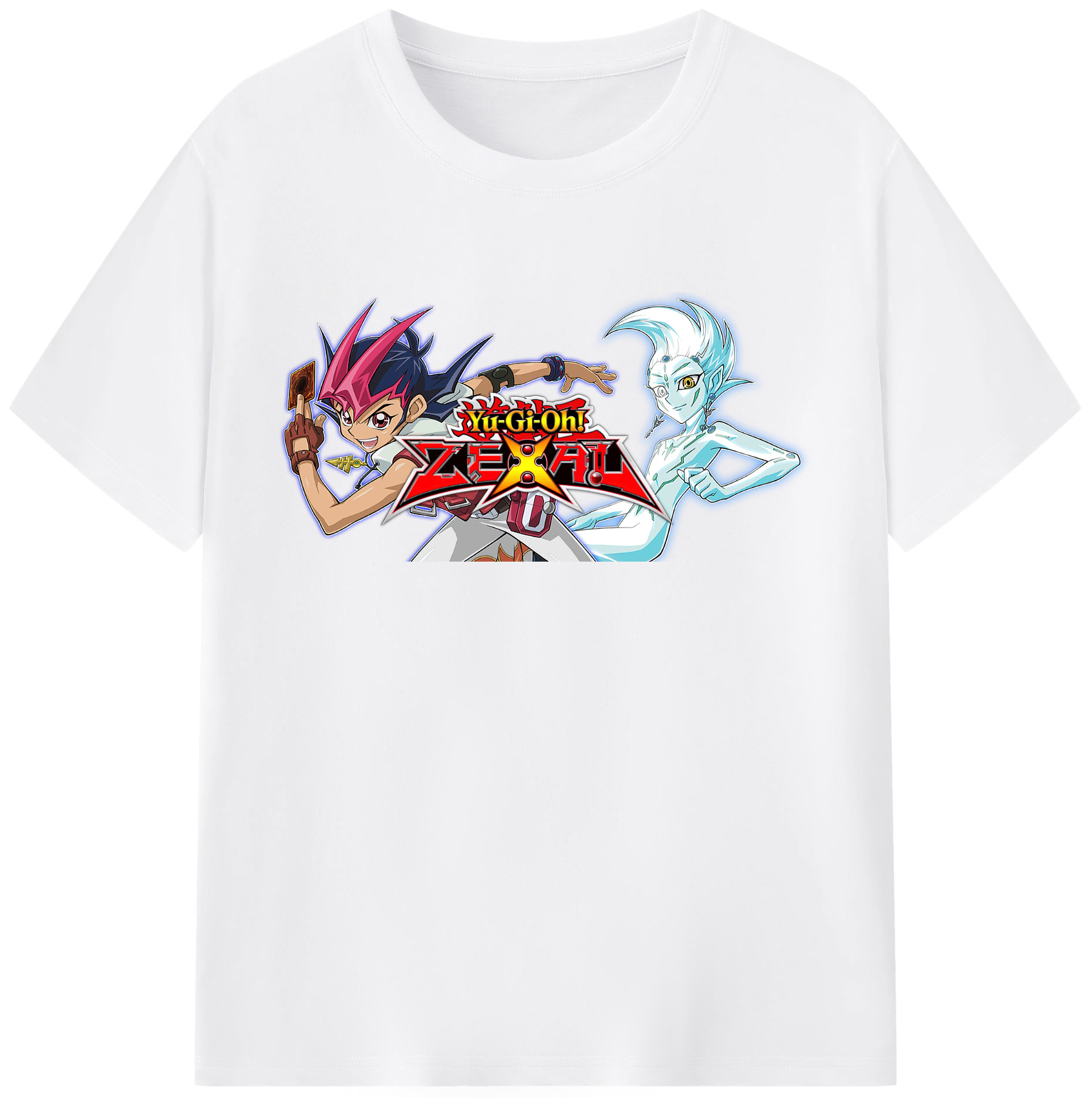 （画像用） 遊☆戯☆王 Yu-Gi-Oh! 綿100％半袖Tシャツ（フロントプリント）