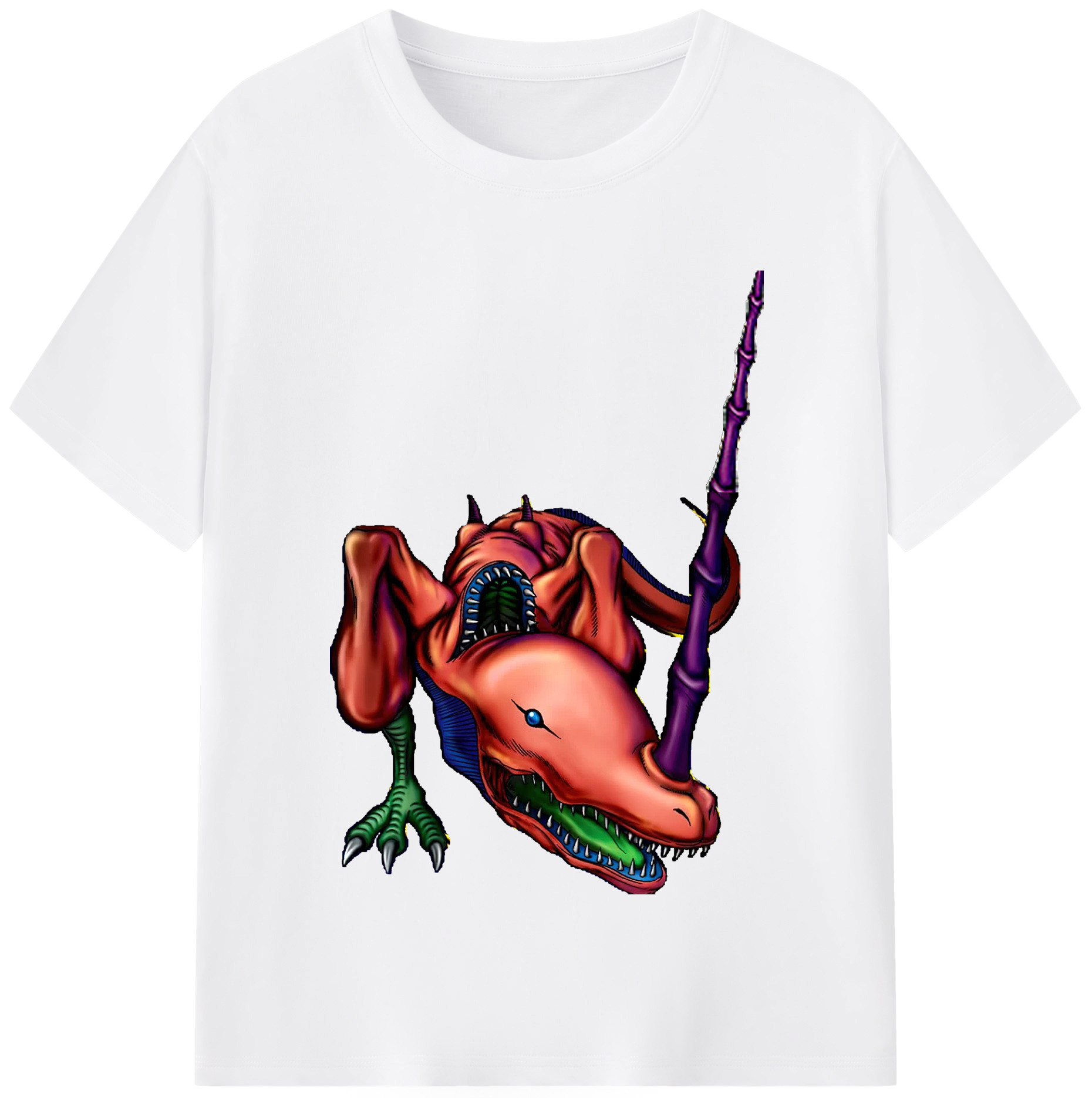 （画像用） 遊☆戯☆王 Yu-Gi-Oh! 綿100％半袖Tシャツ（フロントプリント）